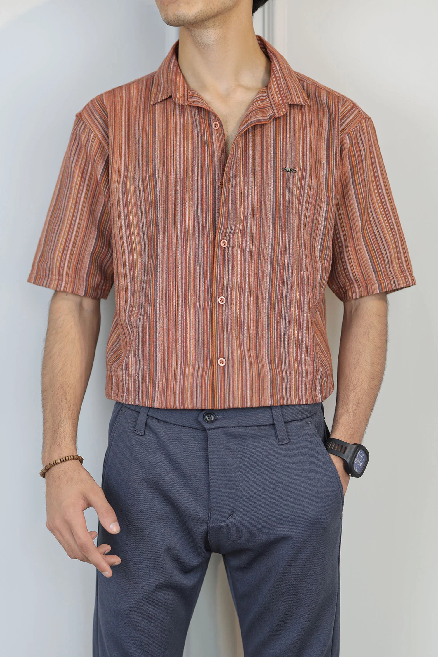 Turbo Spring Edit Textured Casual Shirt - Image 10