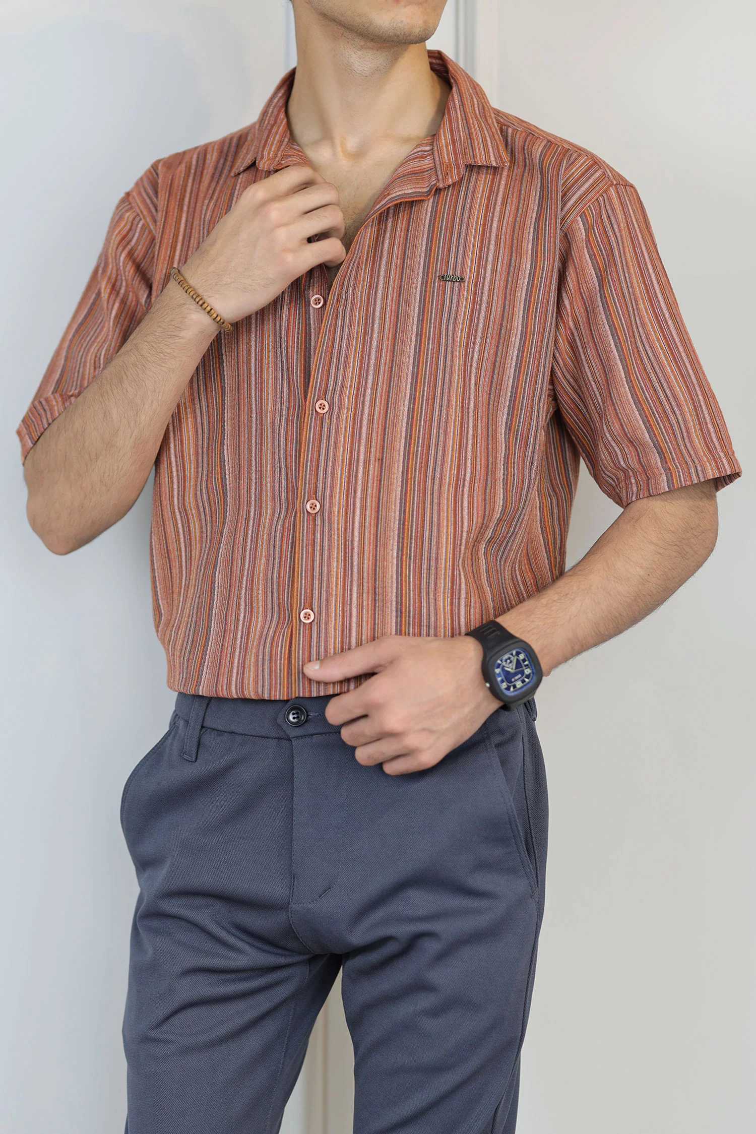 Turbo Spring Edit Textured Casual Shirt - Image 11