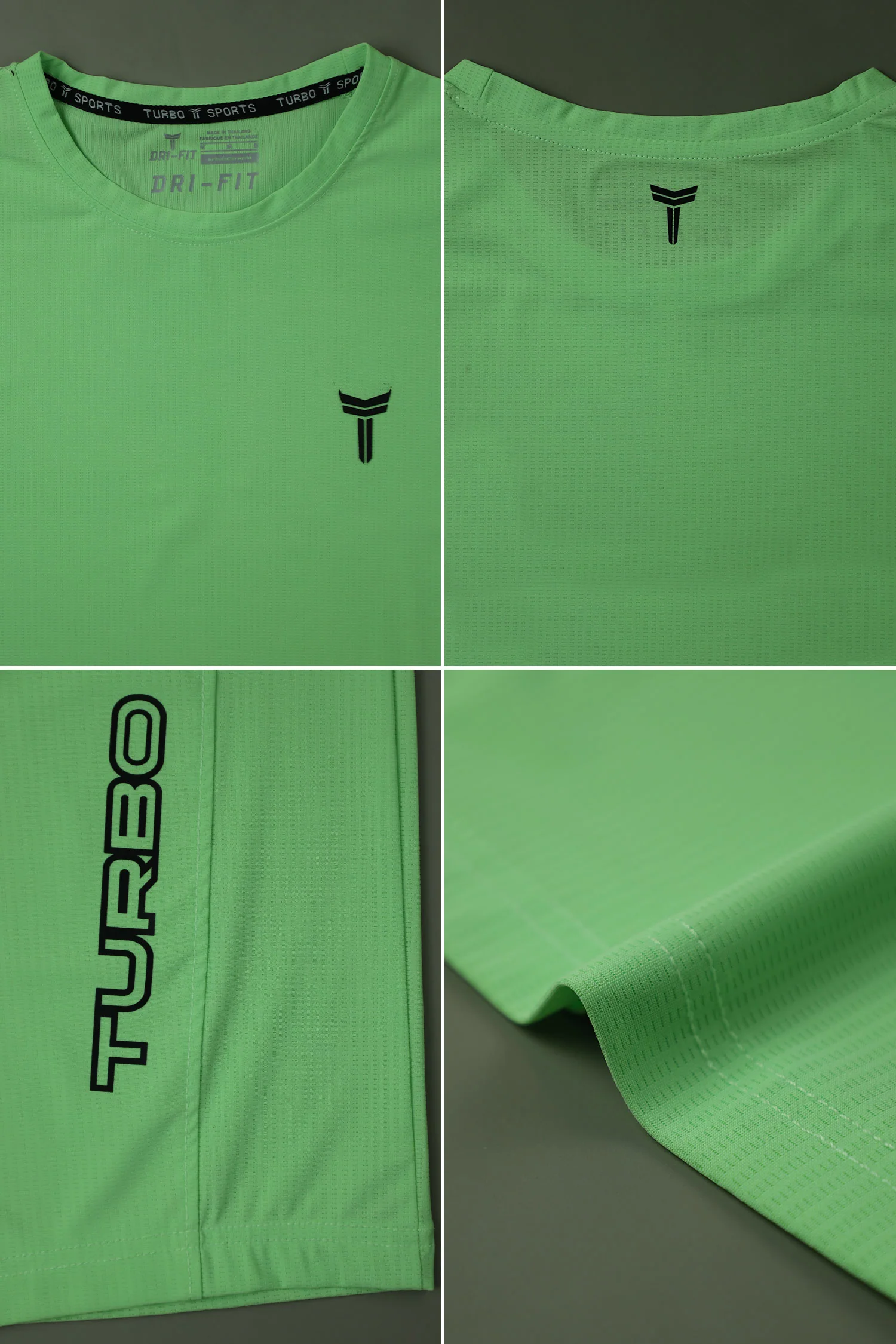 Turbo 'Street-Style' Drop-Shoulder Graphic Dry-Fit Tee - Image 3