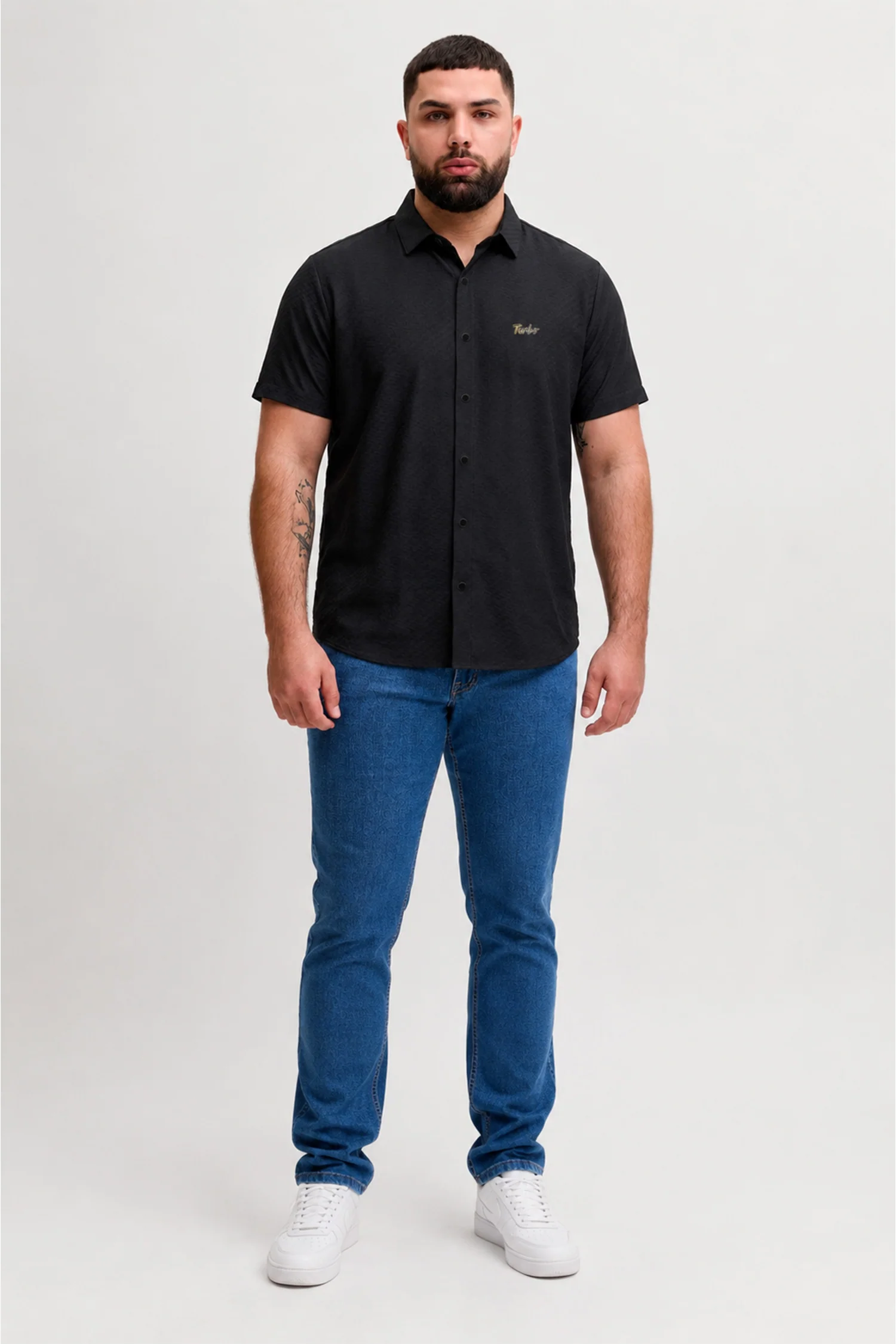 Turbo Stripe Edition Big & Tall Comfort Casual Shirt - Image 14