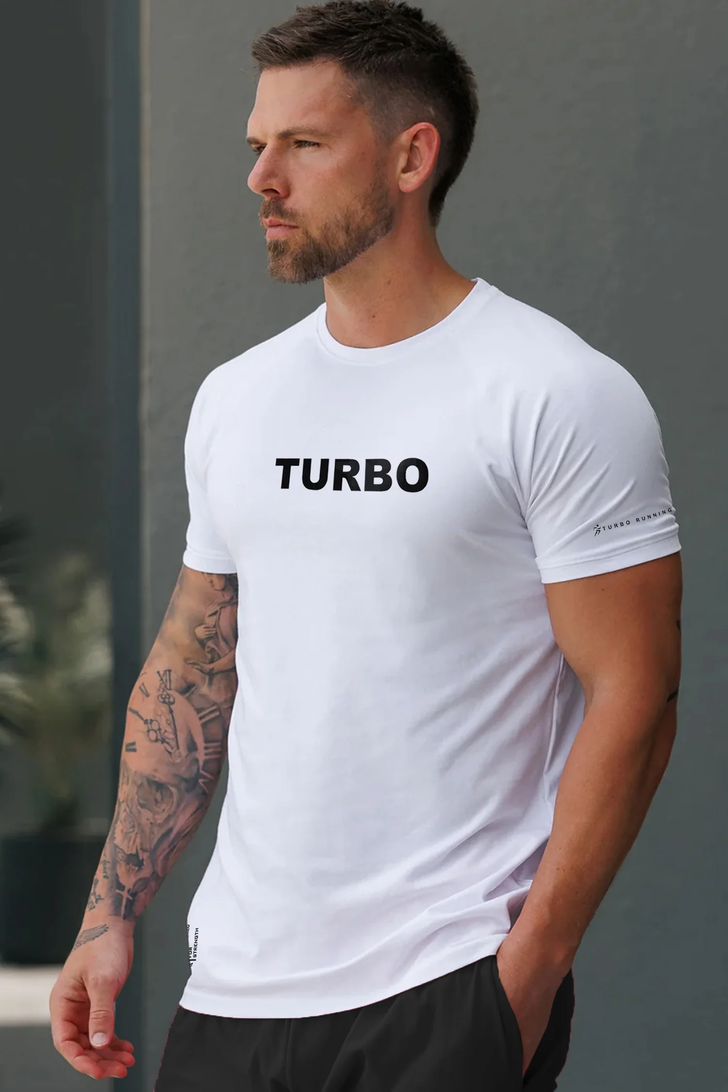Turbo 'The Running Club' Performance Dry-Fit Tee - Image 4