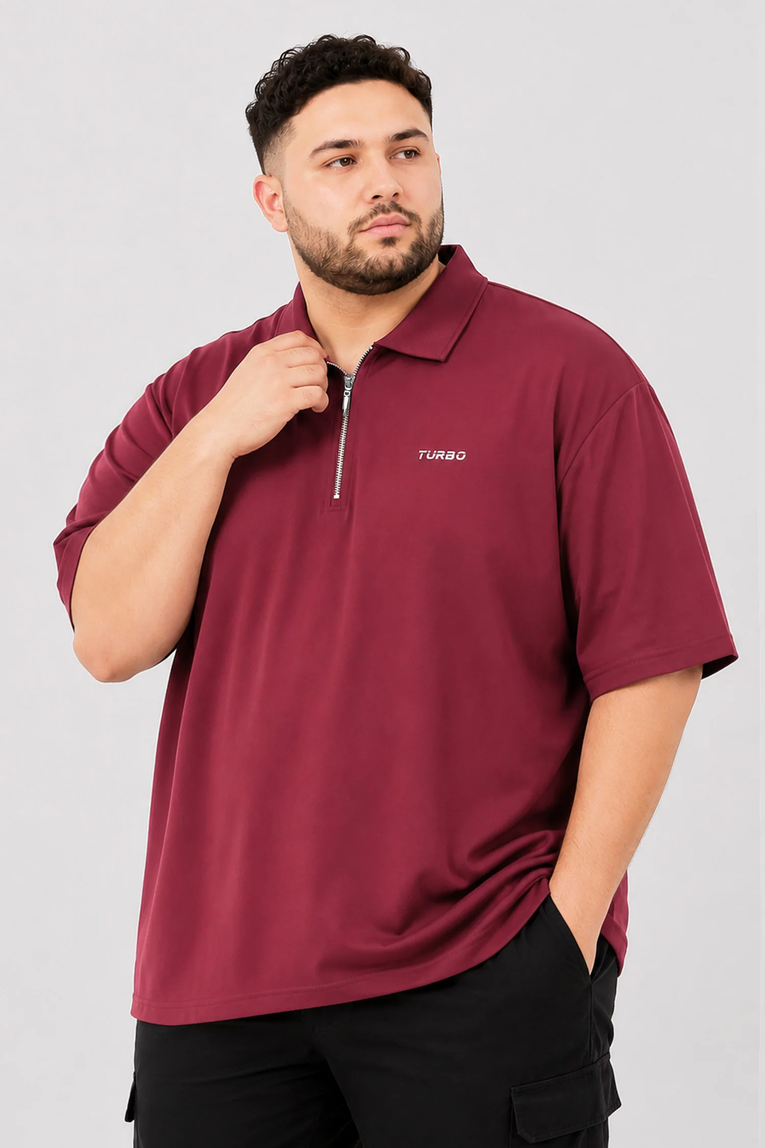 Turbo Style Legacy Big & Tall Men's Polo Shirt - Image 10