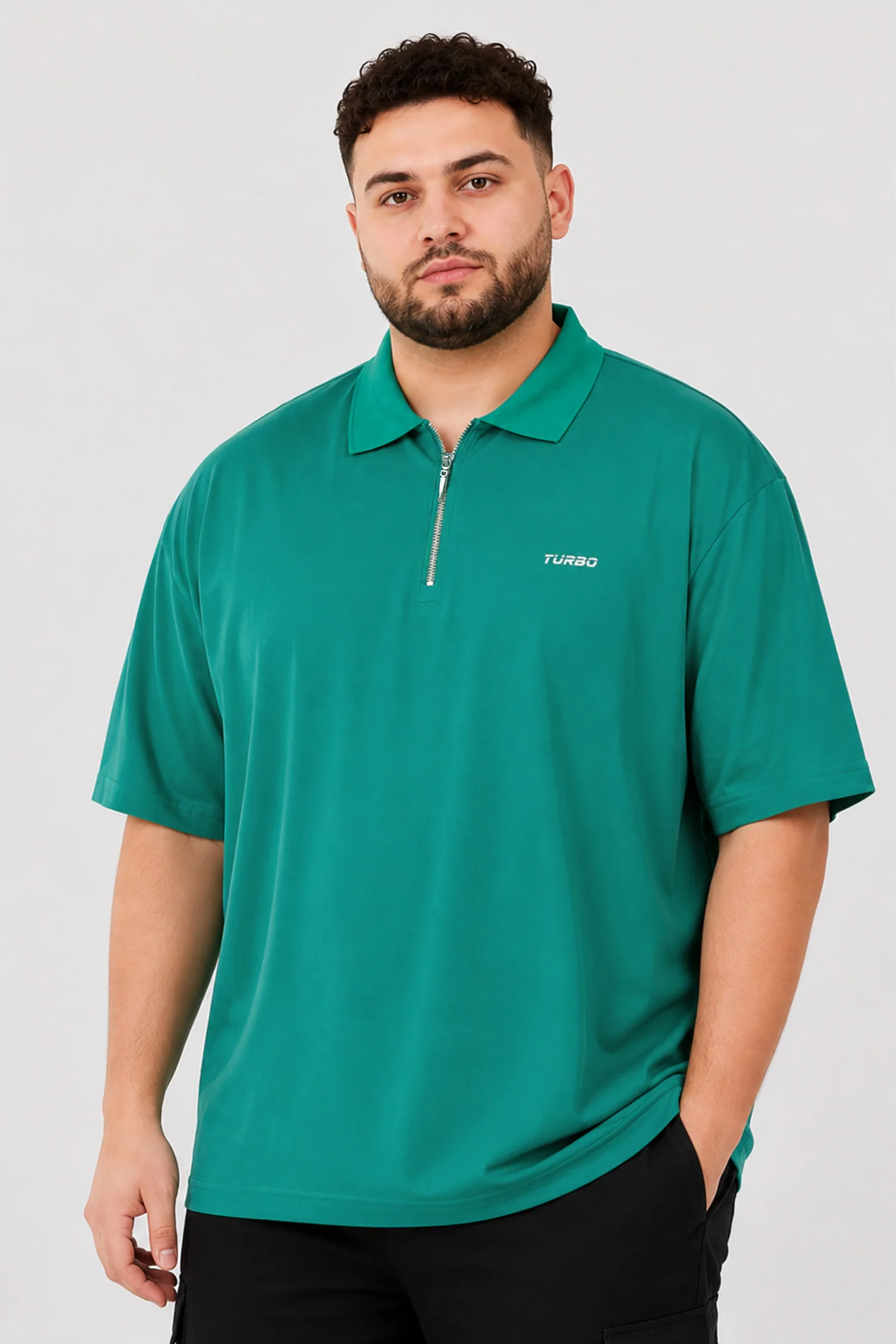 Turbo Style Legacy Big & Tall Men's Polo Shirt - Image 4