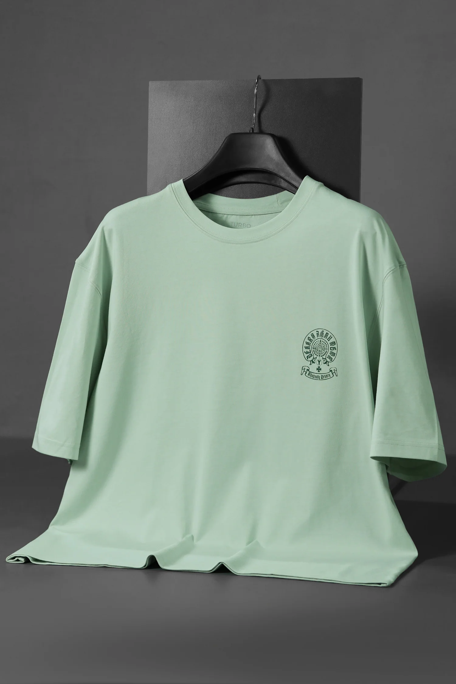 Turbo Sunny Side Up Classic Oversize Men's Tee - Image 4