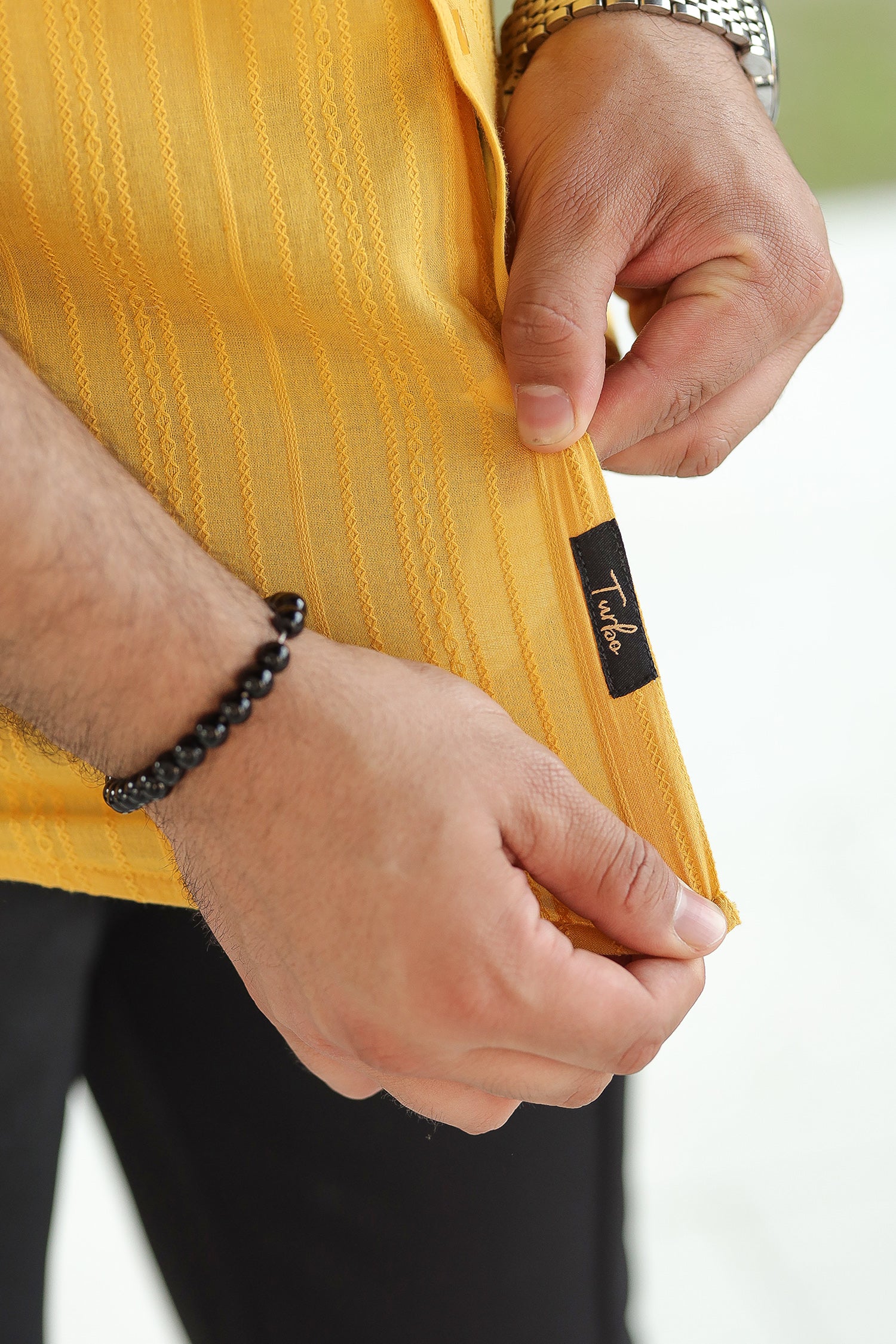 Turbo Textured Champ Casual Shirt - Image 3