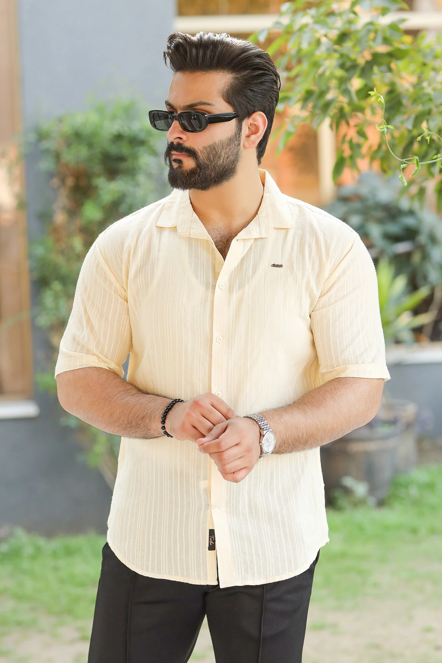 Turbo Textured Champ Casual Shirt - Image 5