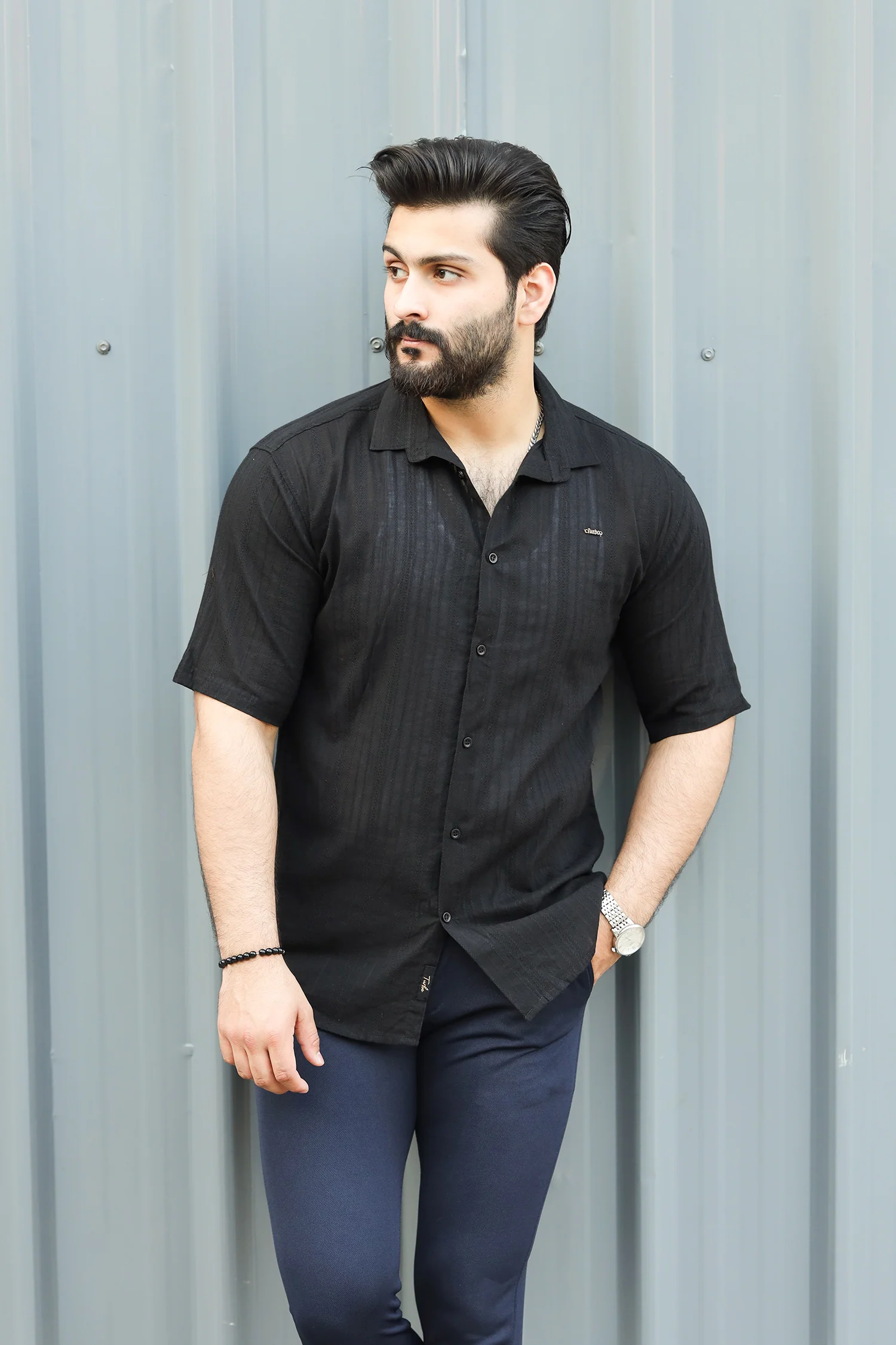 Turbo Textured Champ Casual Shirt - Image 17