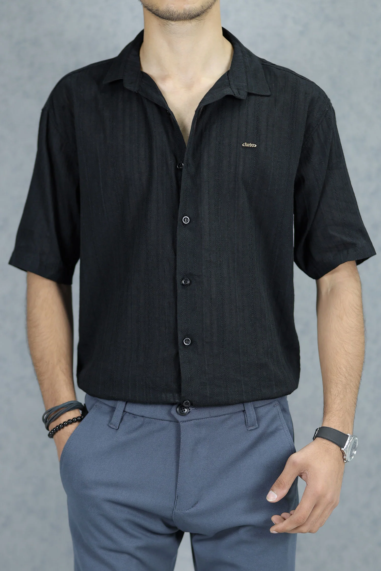 Turbo Textured Champ Casual Shirt - Image 18