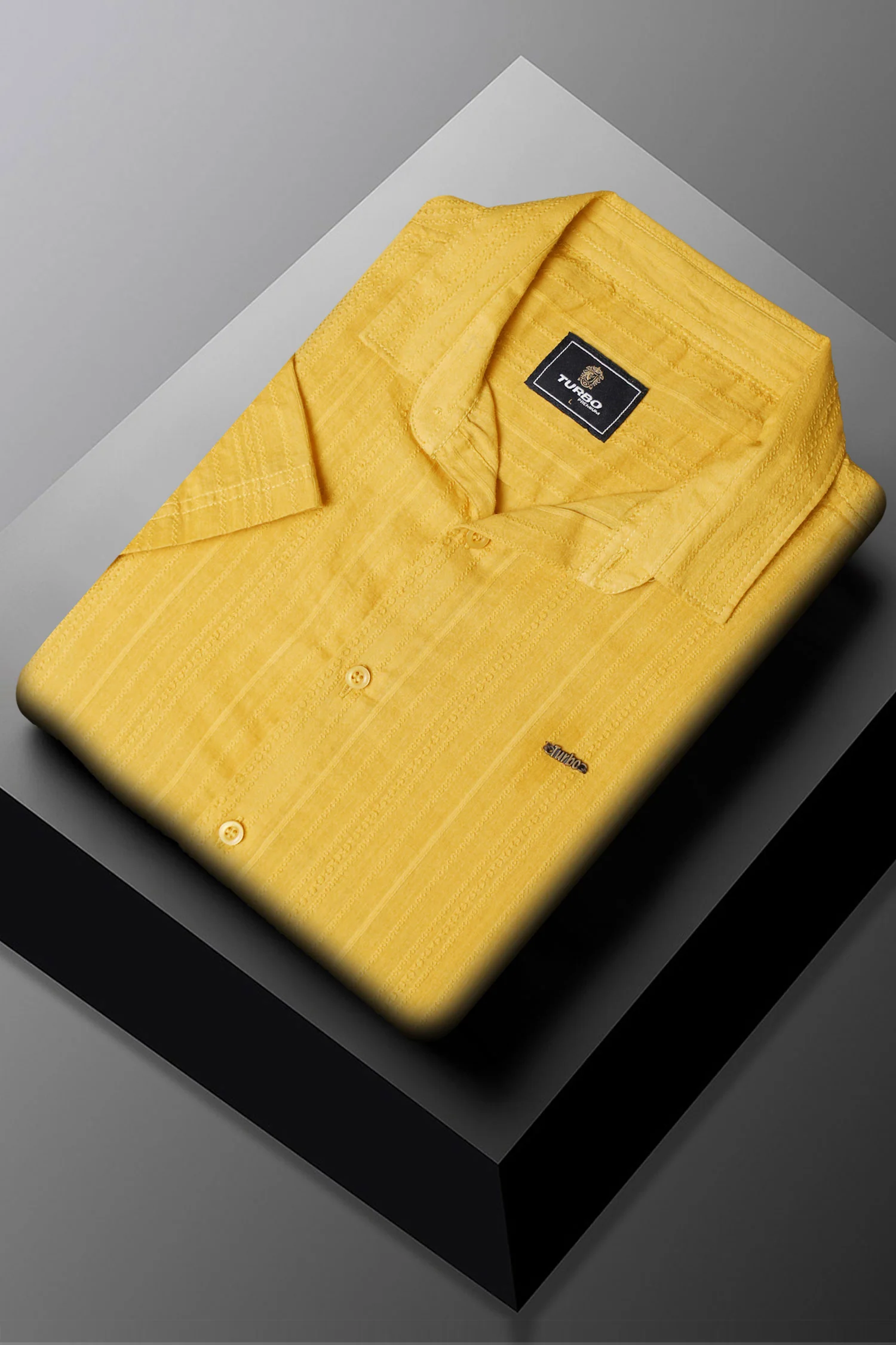 Turbo Textured Champ Casual Shirt - Image 3