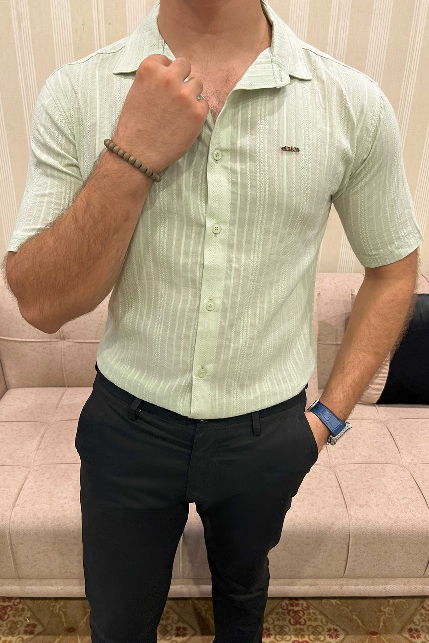 Turbo Textured Champ Casual Shirt - Image 14