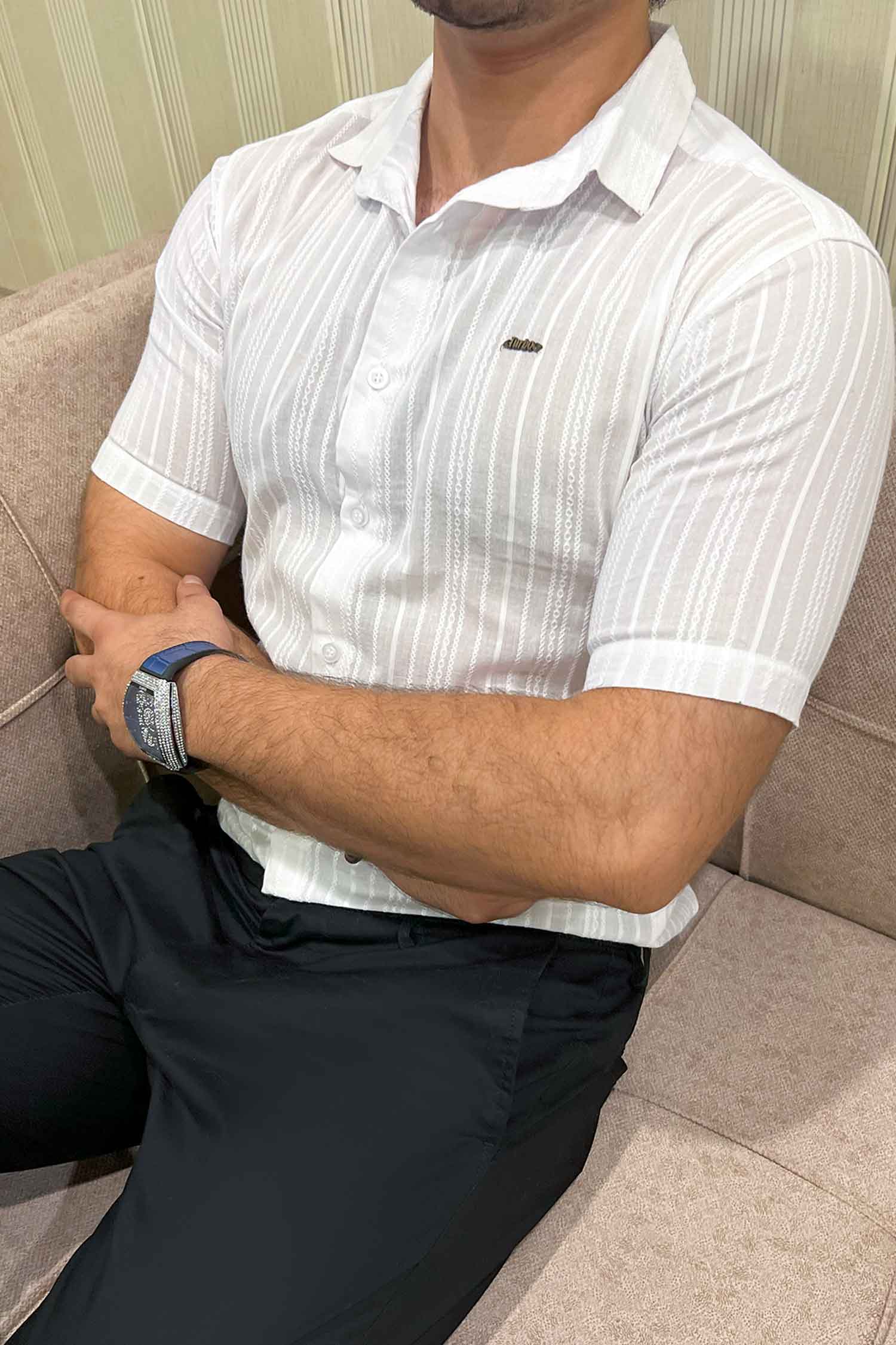 Turbo Textured Champ Casual Shirt - Image 22