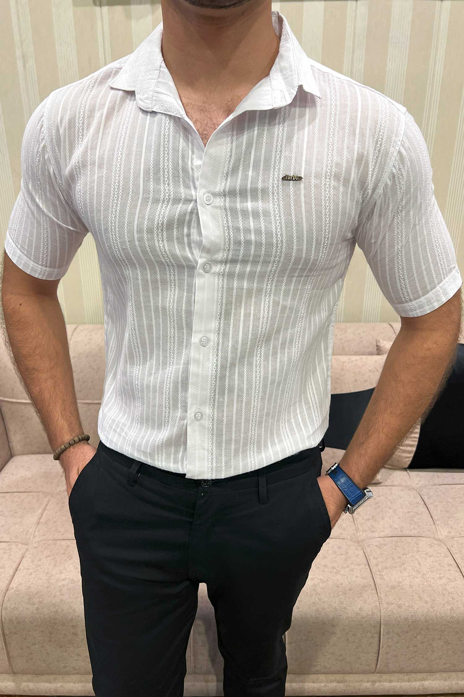Turbo Textured Champ Casual Shirt - Image 23