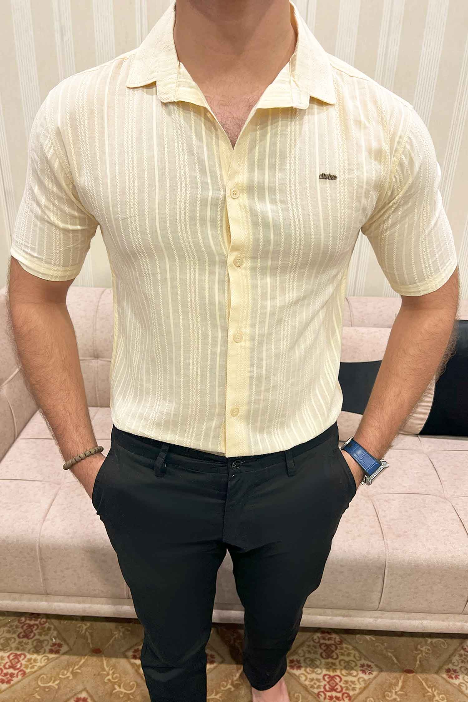Turbo Textured Champ Casual Shirt - Image 9
