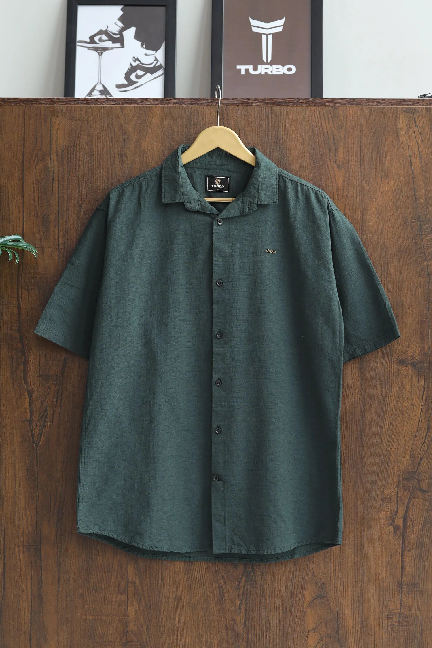 Turbo Textured Relaxed Fit Casual Shirt - Image 2