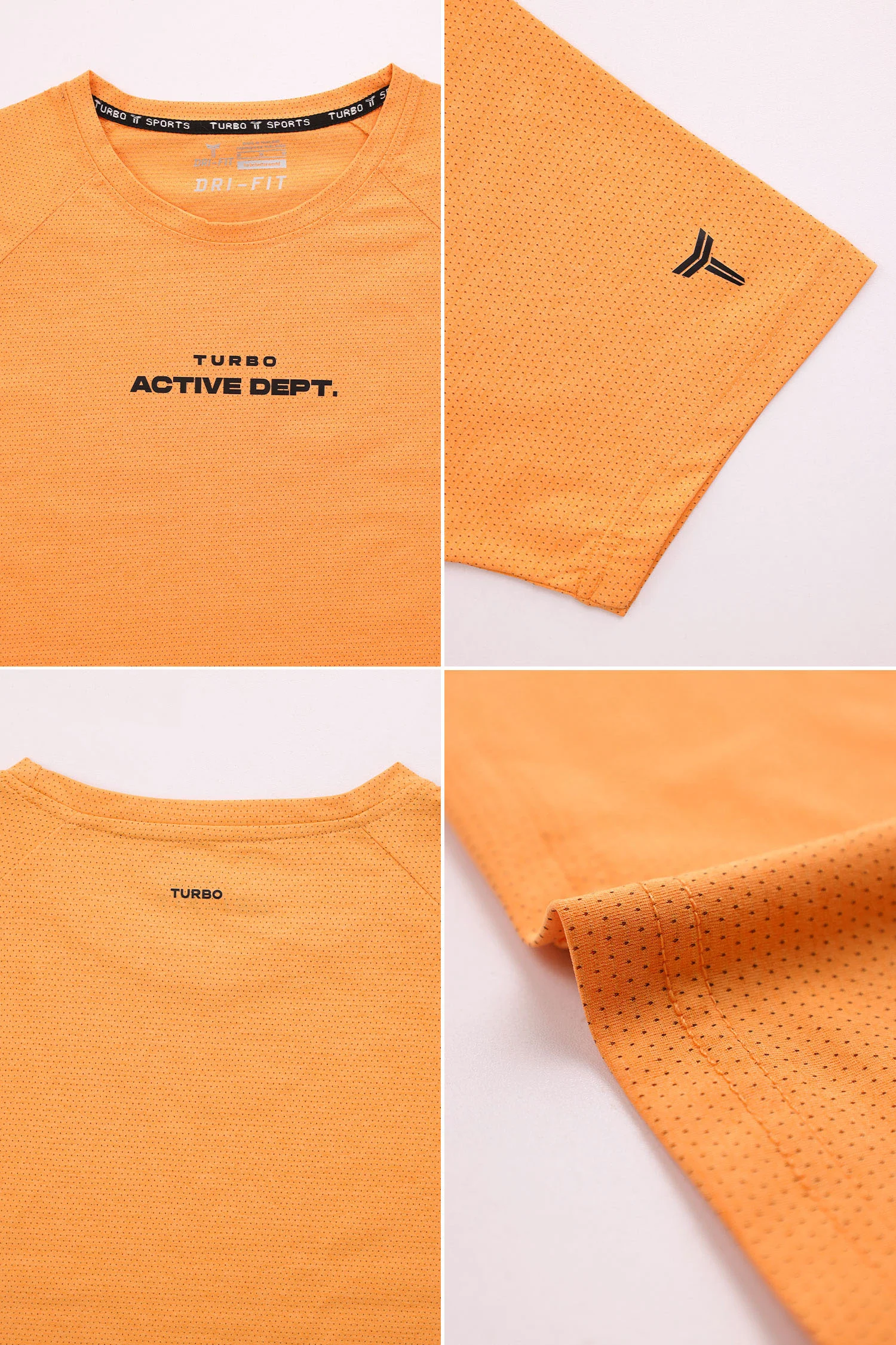 Turbo 'The Active Dept.' Performance Dry-Fit Tee - Image 4