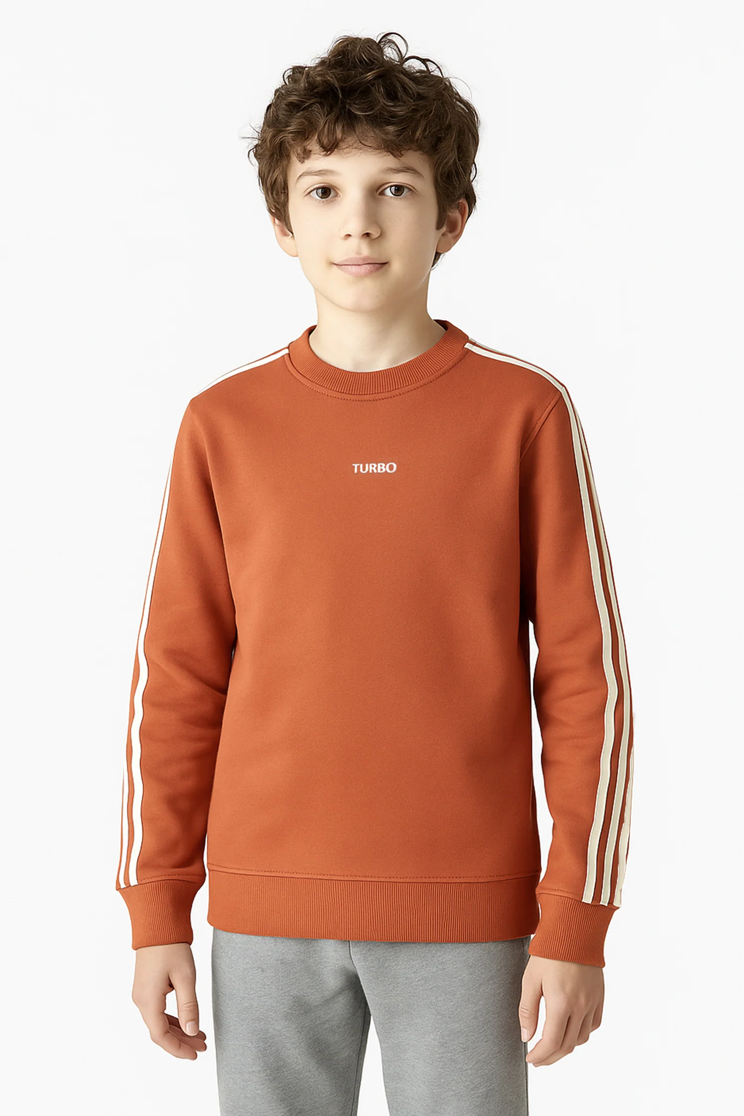 Turbo (The Energy 08) Round Neck Unisex Kids SweatShirt - Image 14