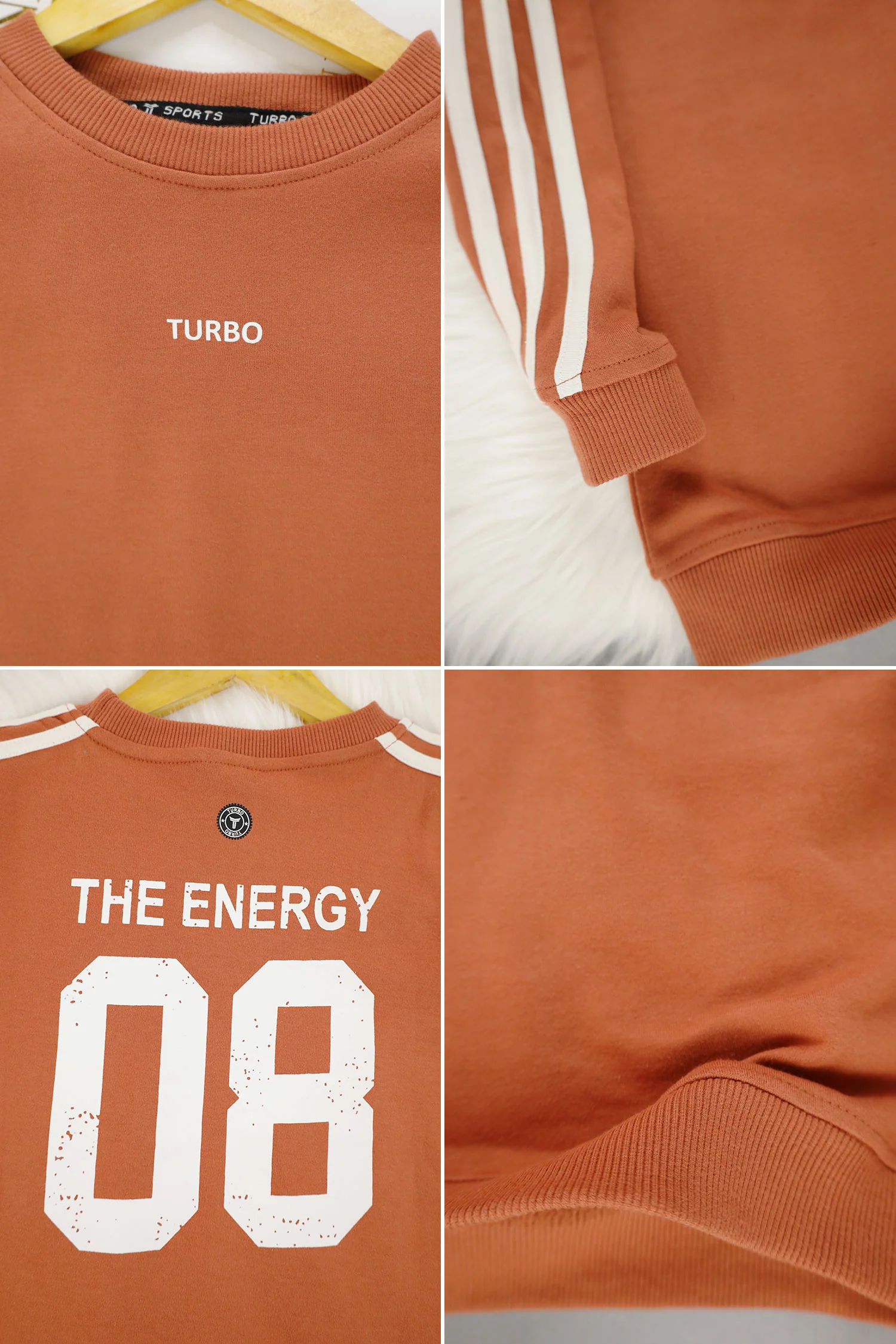 Turbo (The Energy 08) Round Neck Unisex Kids SweatShirt - Image 18