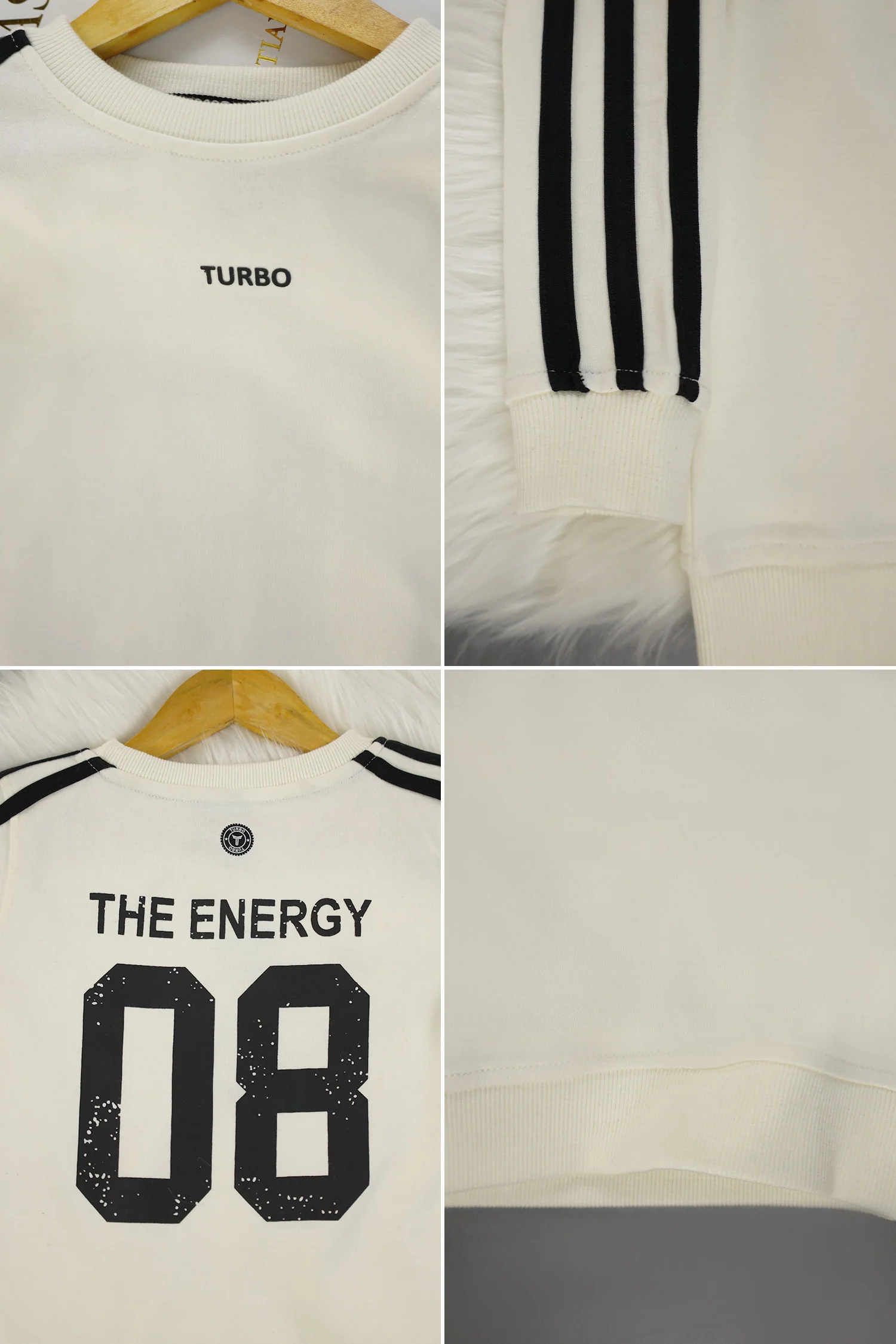Turbo (The Energy 08) Round Neck Unisex Kids SweatShirt - Image 24