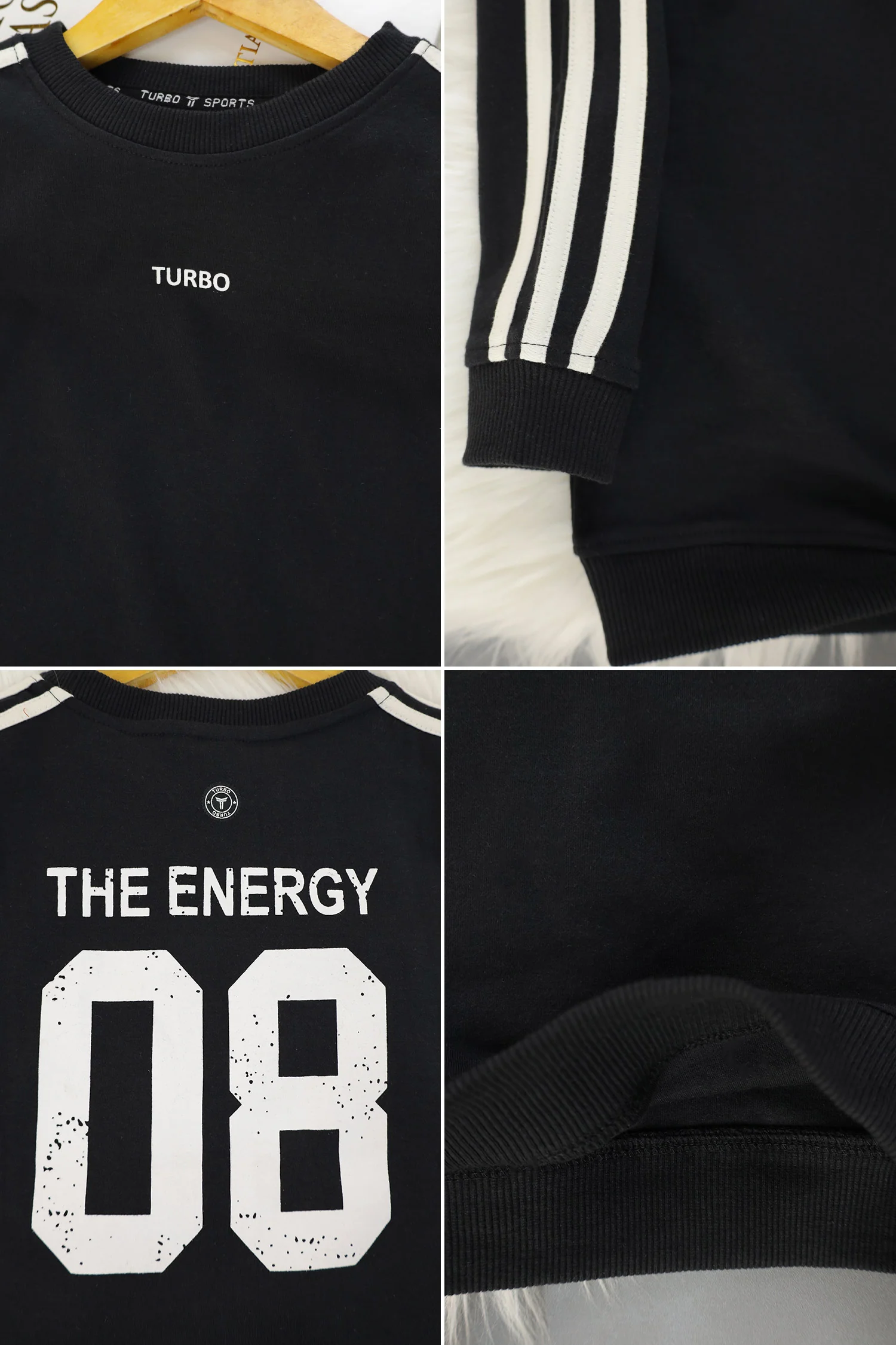 Turbo (The Energy 08) Round Neck Unisex Kids SweatShirt - Image 12