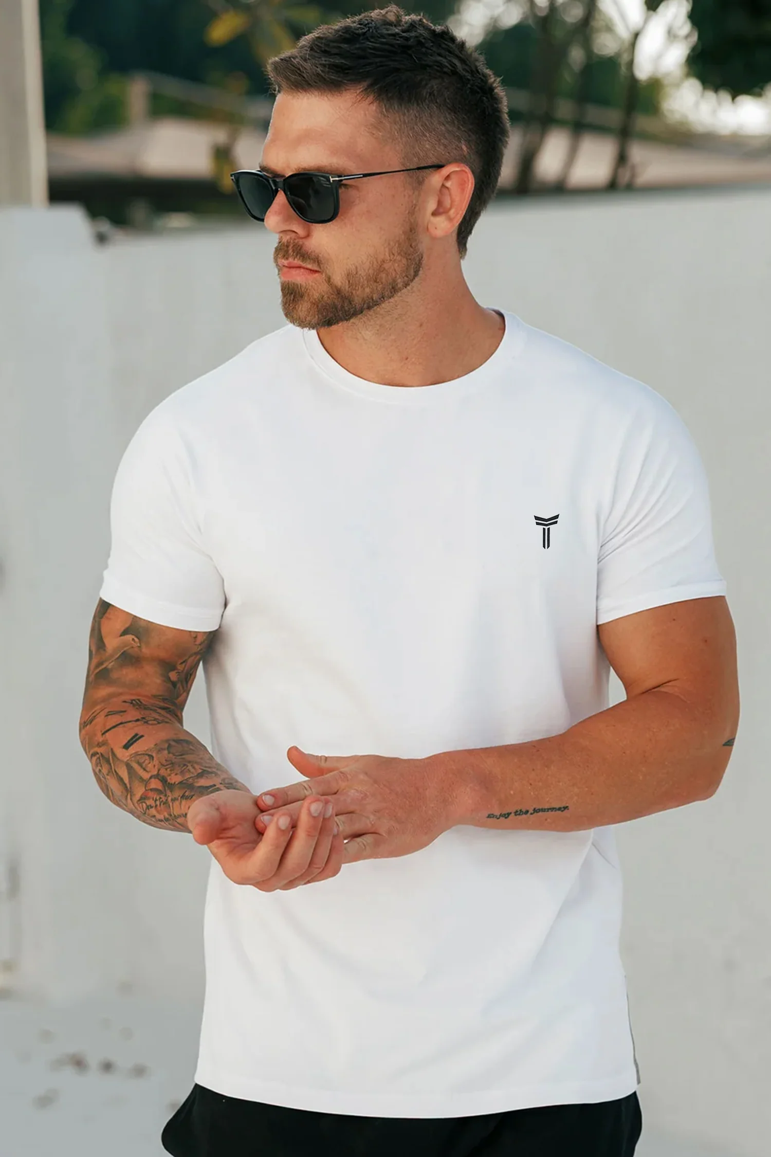 Turbo 'The Gymrat Manifesto' Graphic Performance Dry-Fit Tee - Image 5