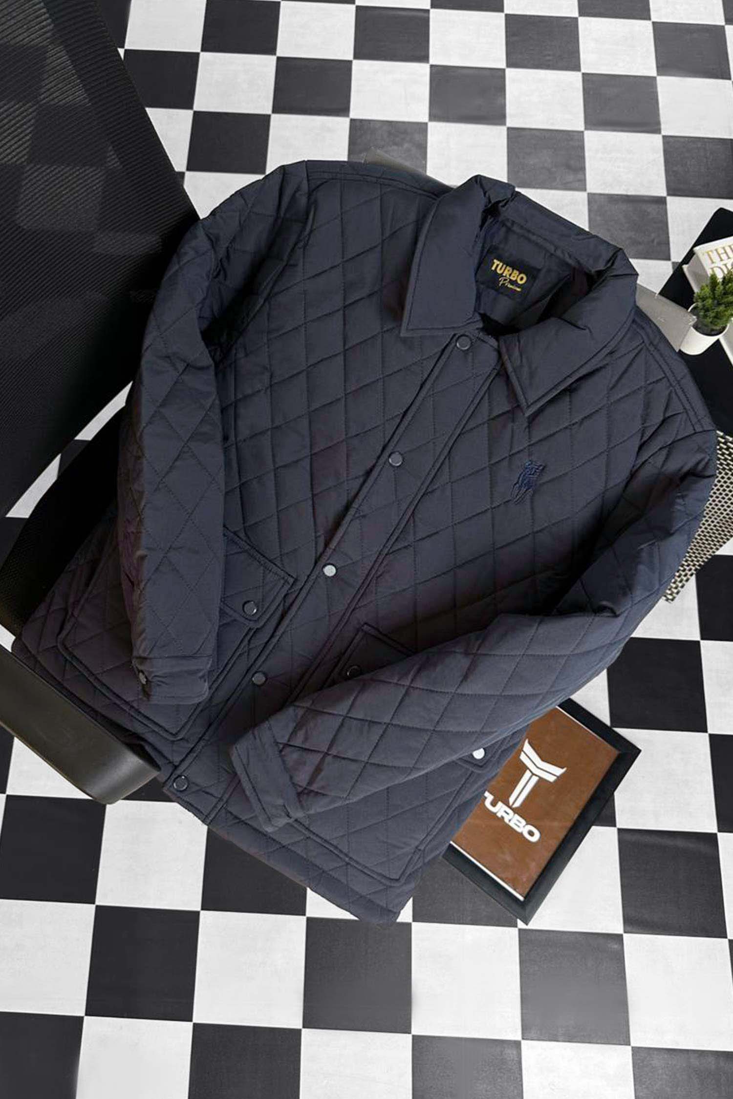 Turbo Thread Motive Quilted Puffer Jacket - Image 12
