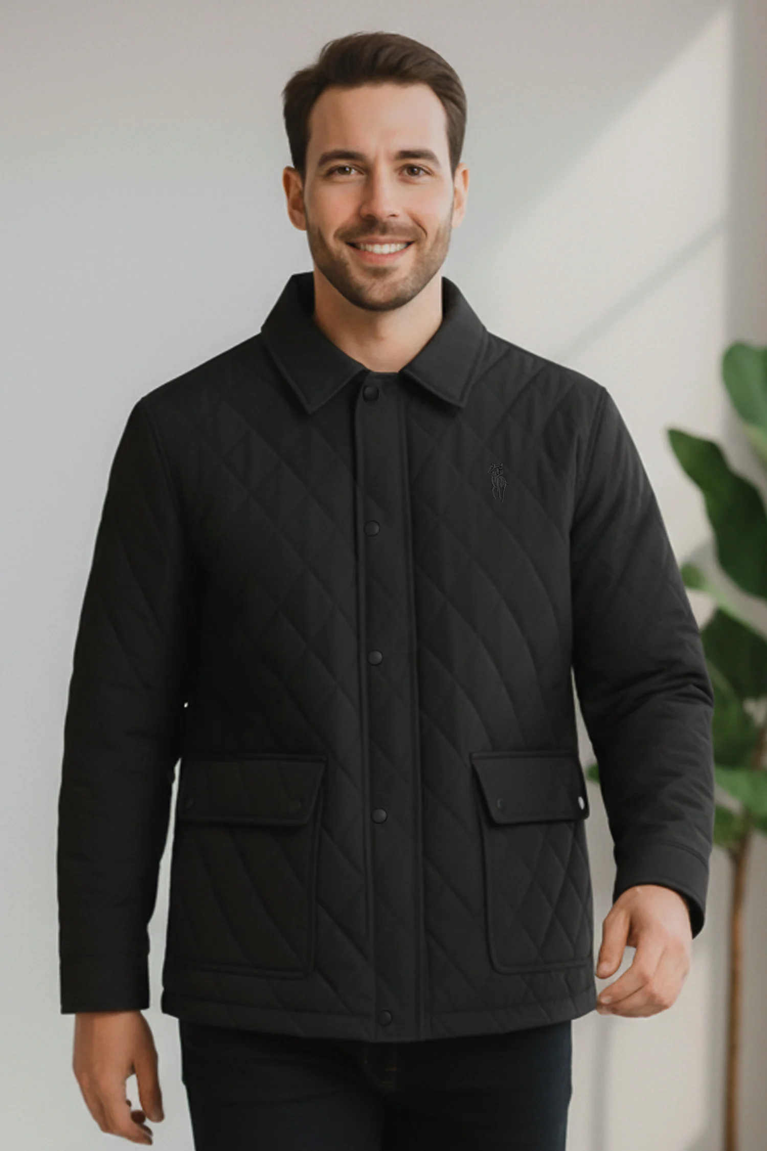 Turbo Thread Motive Quilted Puffer Jacket - Image 6