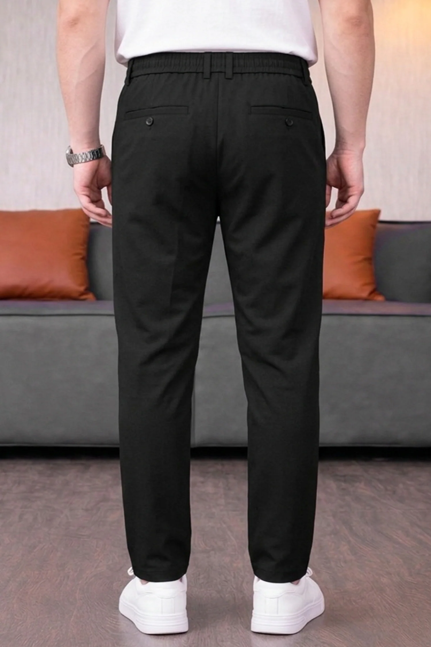 Men's Thread Style Slim Fit Trouser - Image 5