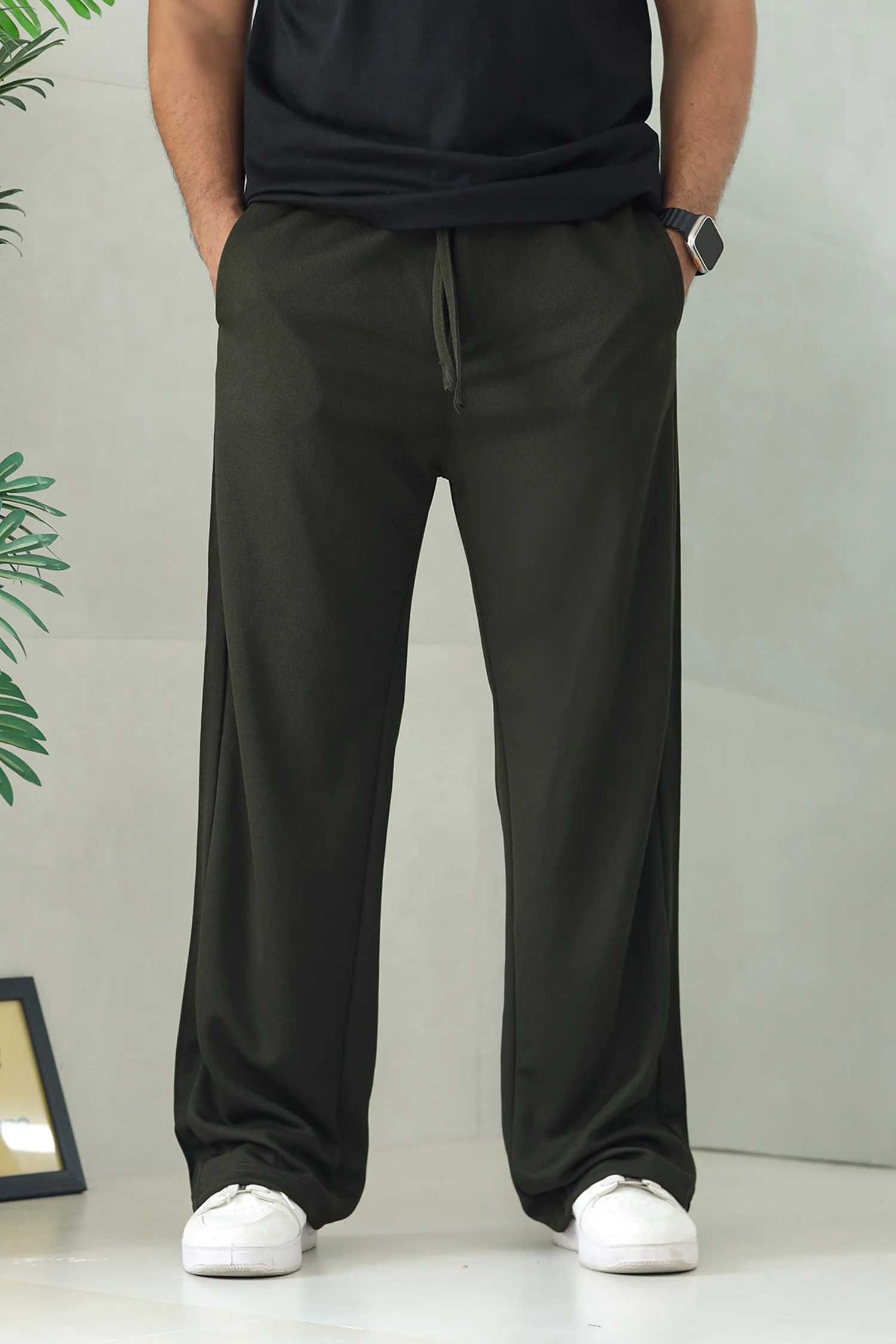 Turbo Triple Side Stripe Loose Bottom Trouser - Image 14
