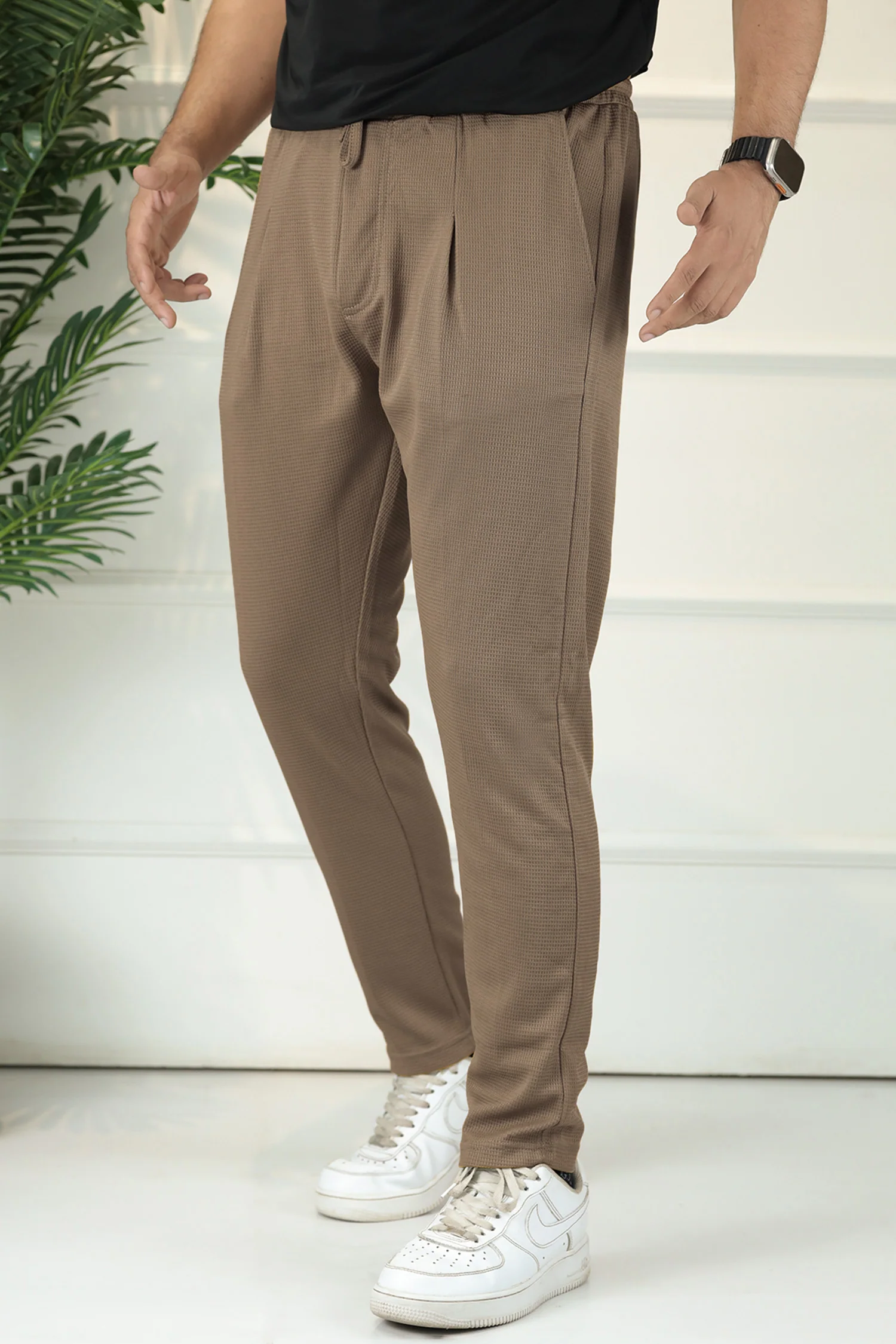 Turbo Urban-Fit Single Plate Waffle Trouser - Image 25