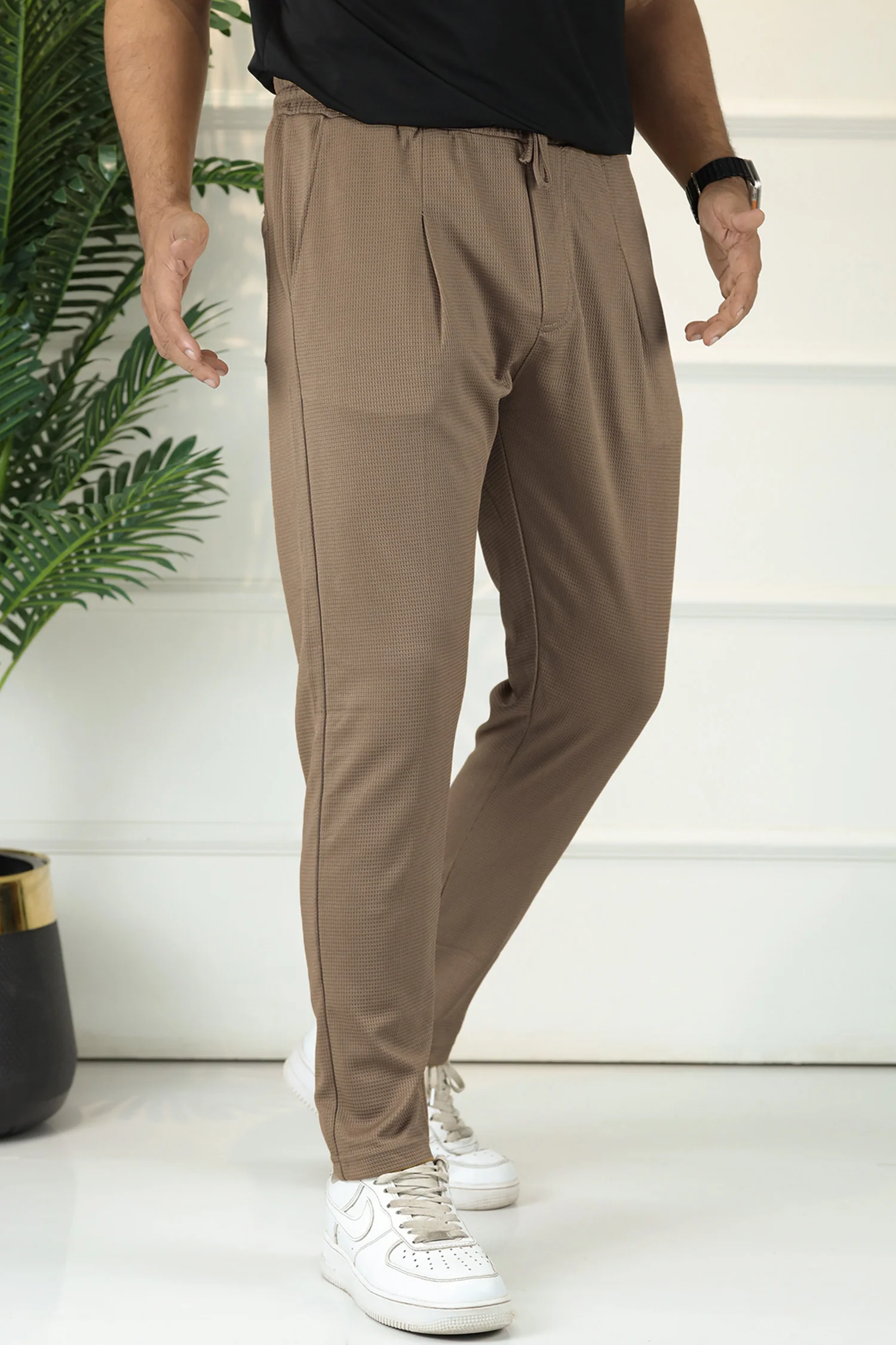 Turbo Urban-Fit Single Plate Waffle Trouser - Image 27