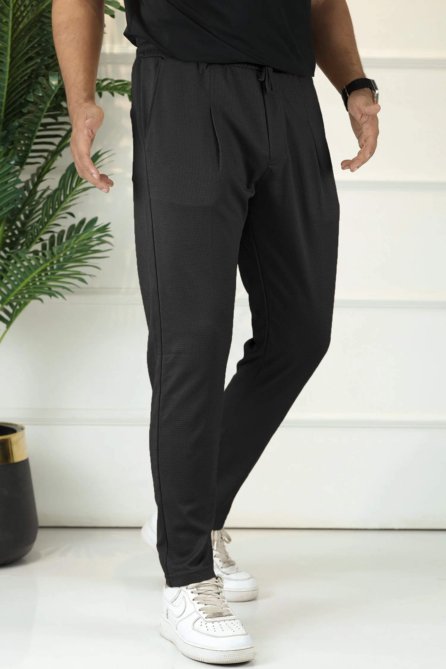 Turbo Urban-Fit Single Plate Waffle Trouser - Image 33