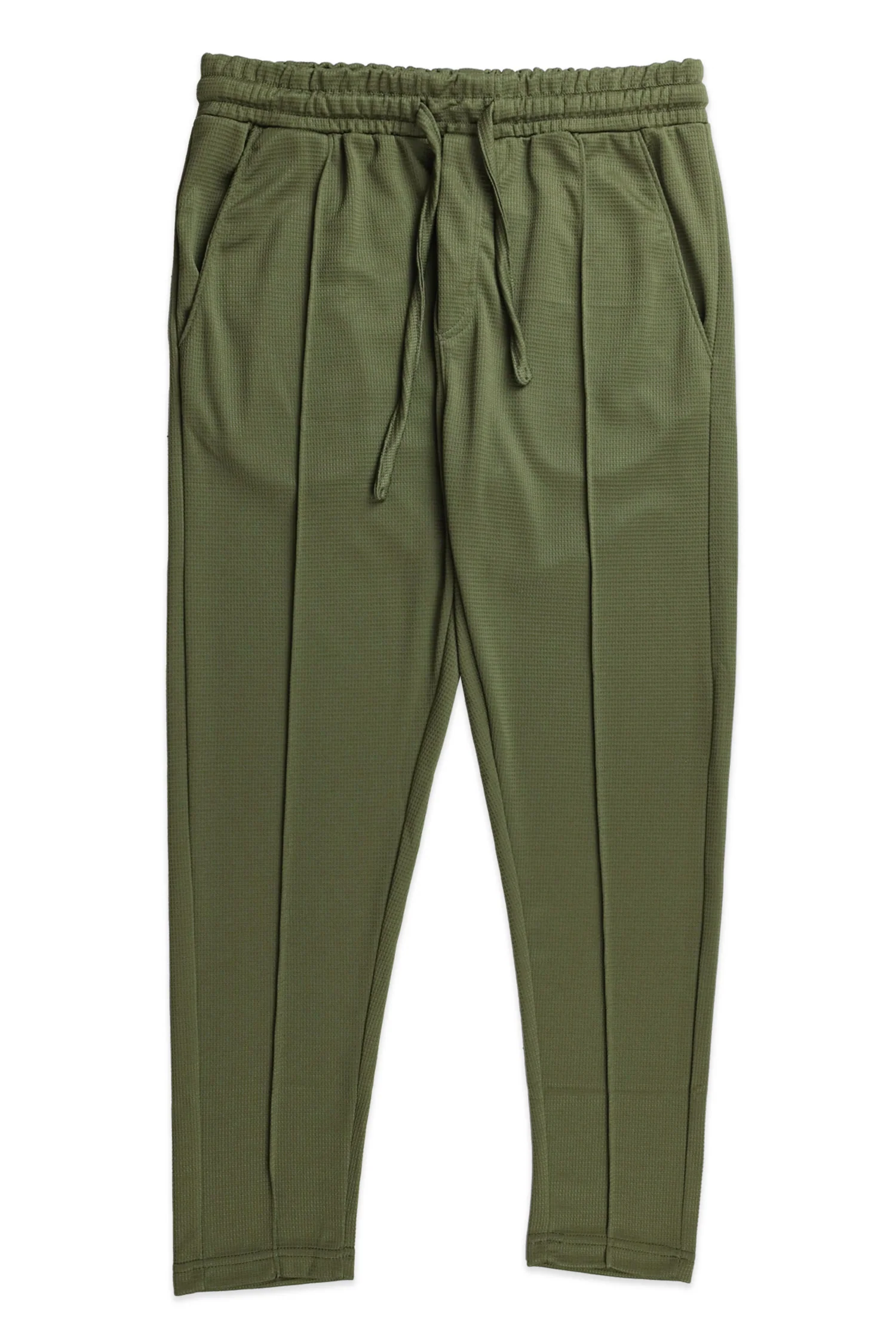 Turbo UltraSharp Waffle Front Line Trouser In Olive - Image 5