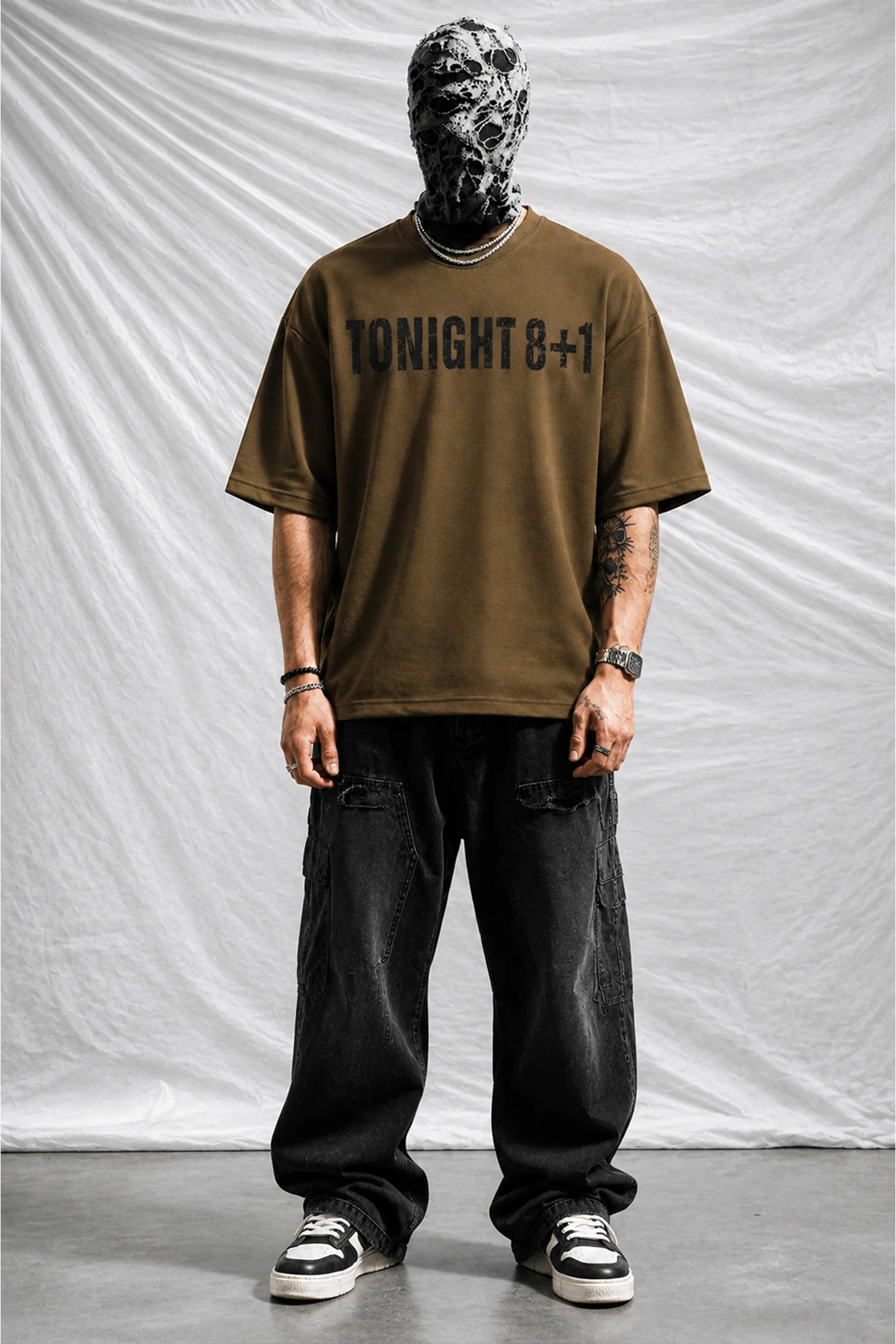 Turbo Urban Equation Men's Oversize Tee - Image 12