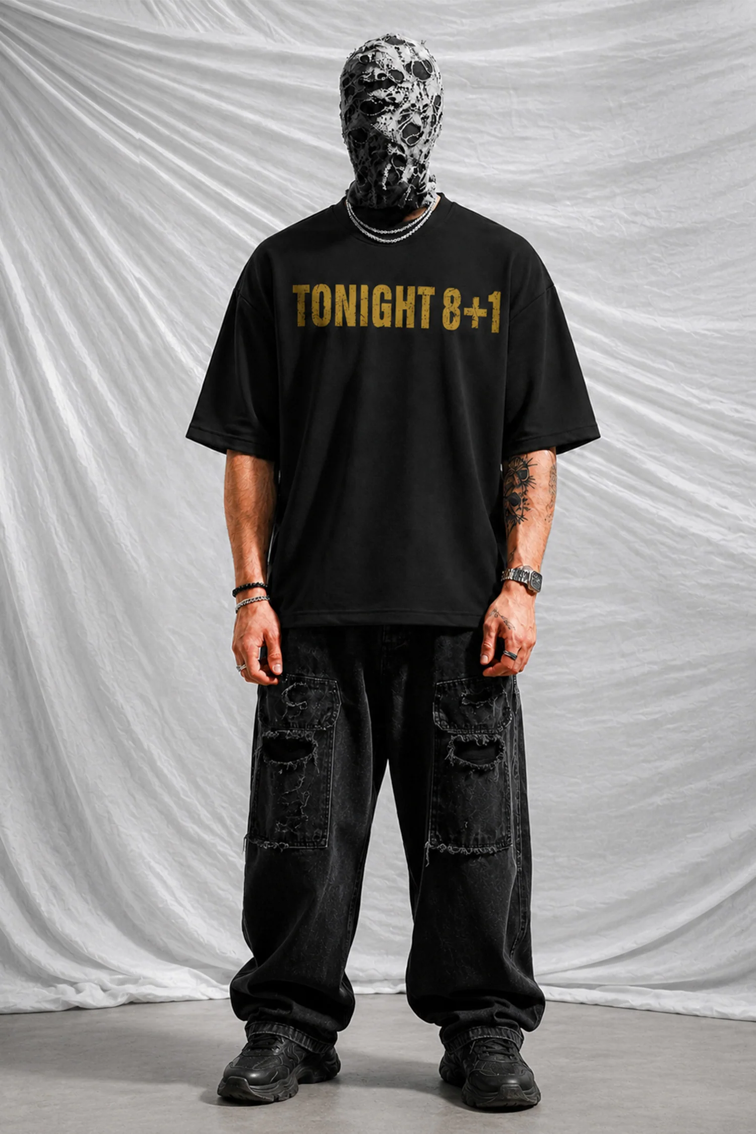 Turbo Urban Equation Men's Oversize Tee - Image 17