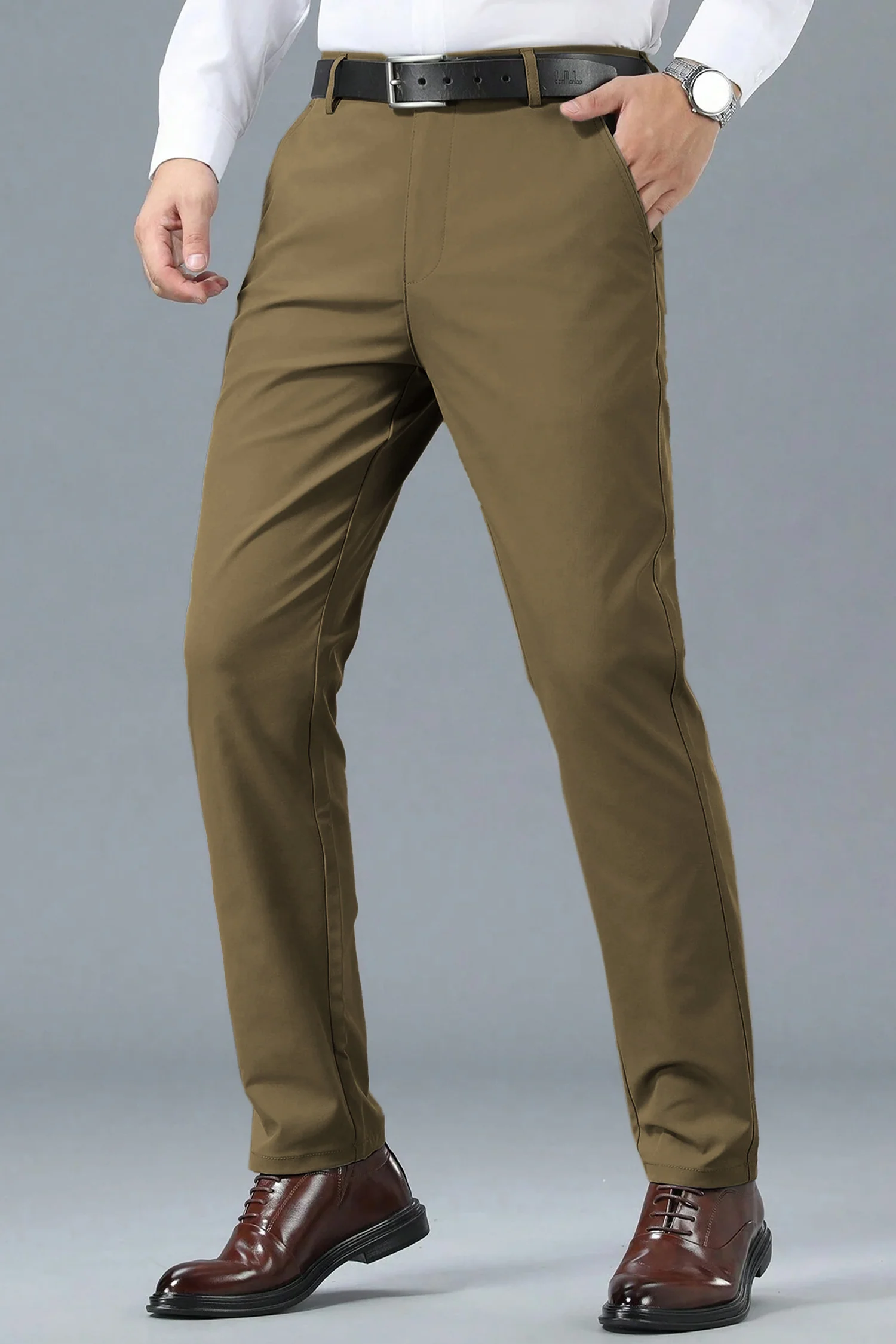 Turbo Urban Era Executive Slim Fit Cotton Pant - Image 6