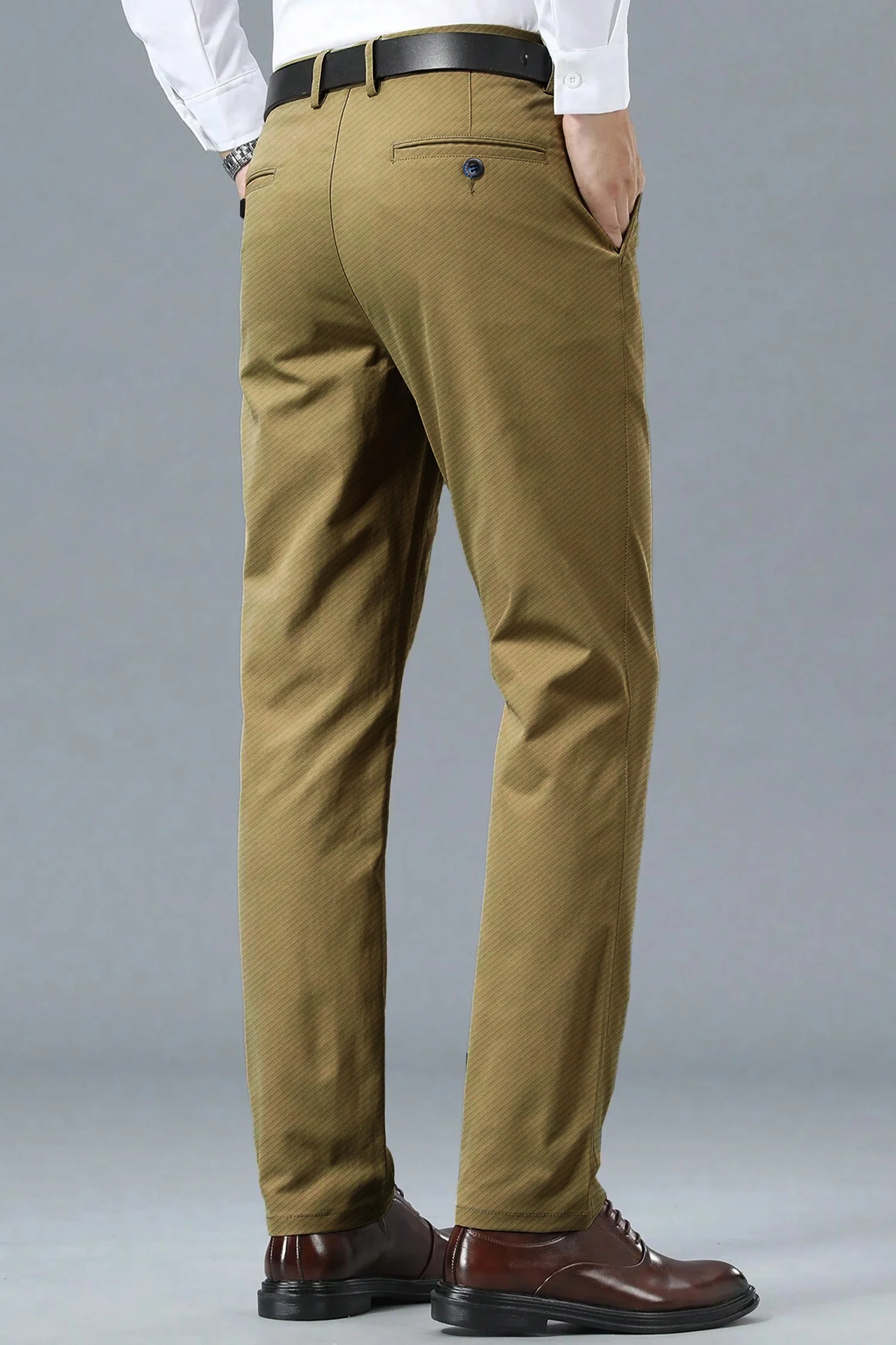 Turbo Urban Executive Slim Fit Cotton Pant - Image 3