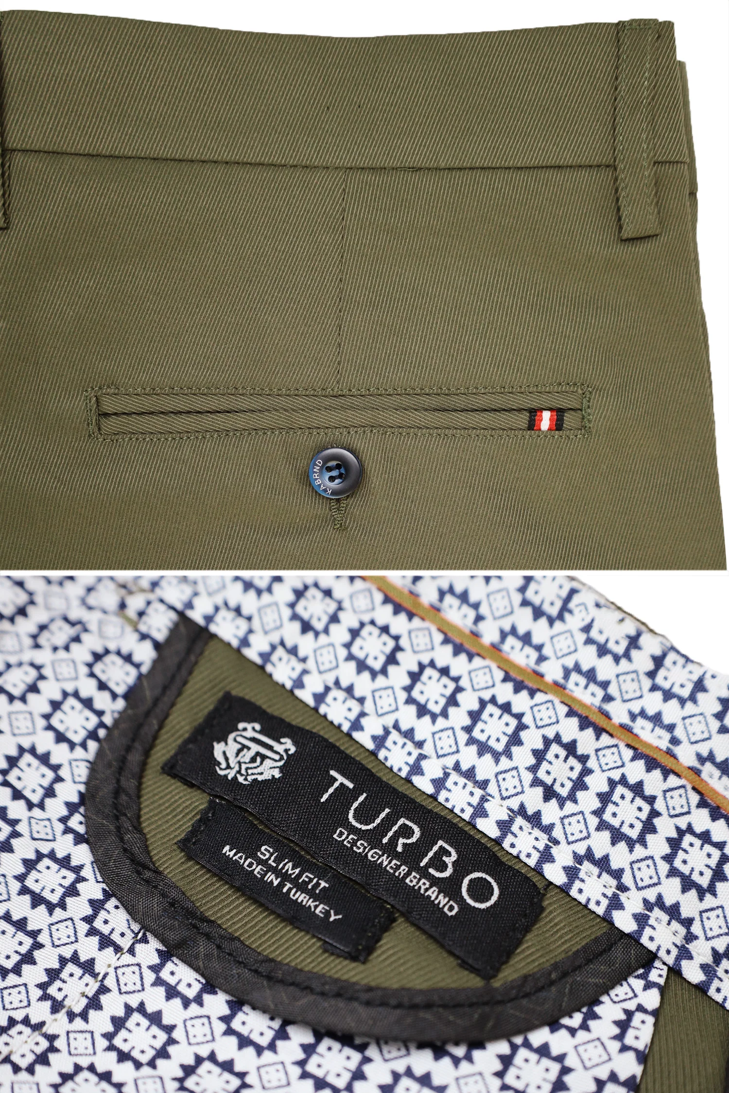Turbo Urban Executive Slim Fit Cotton Pant - Image 19