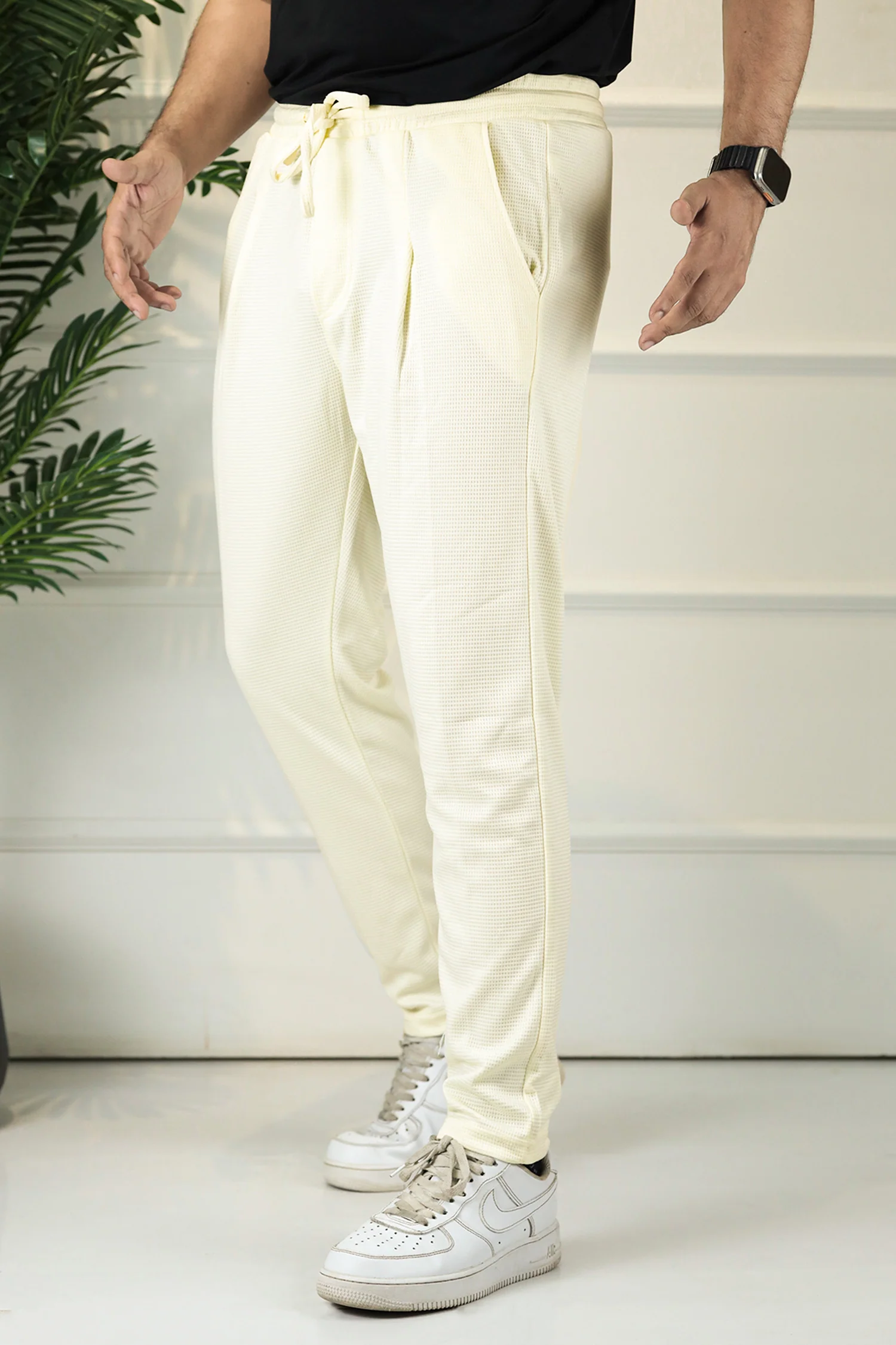 Turbo Urban-Fit Single Plate Waffle Trouser - Image 7