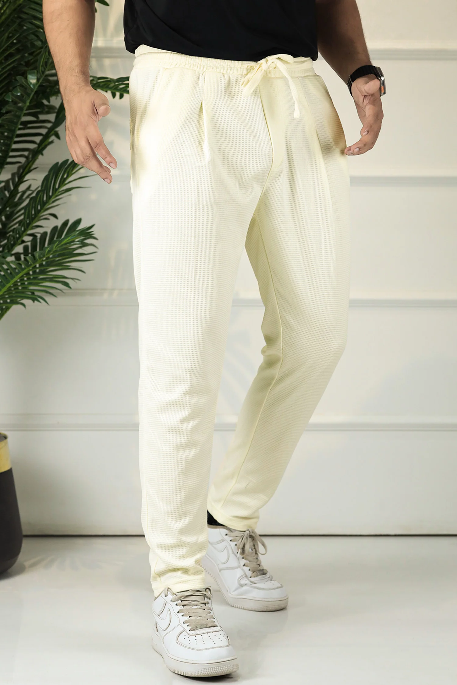 Turbo Urban-Fit Single Plate Waffle Trouser - Image 8