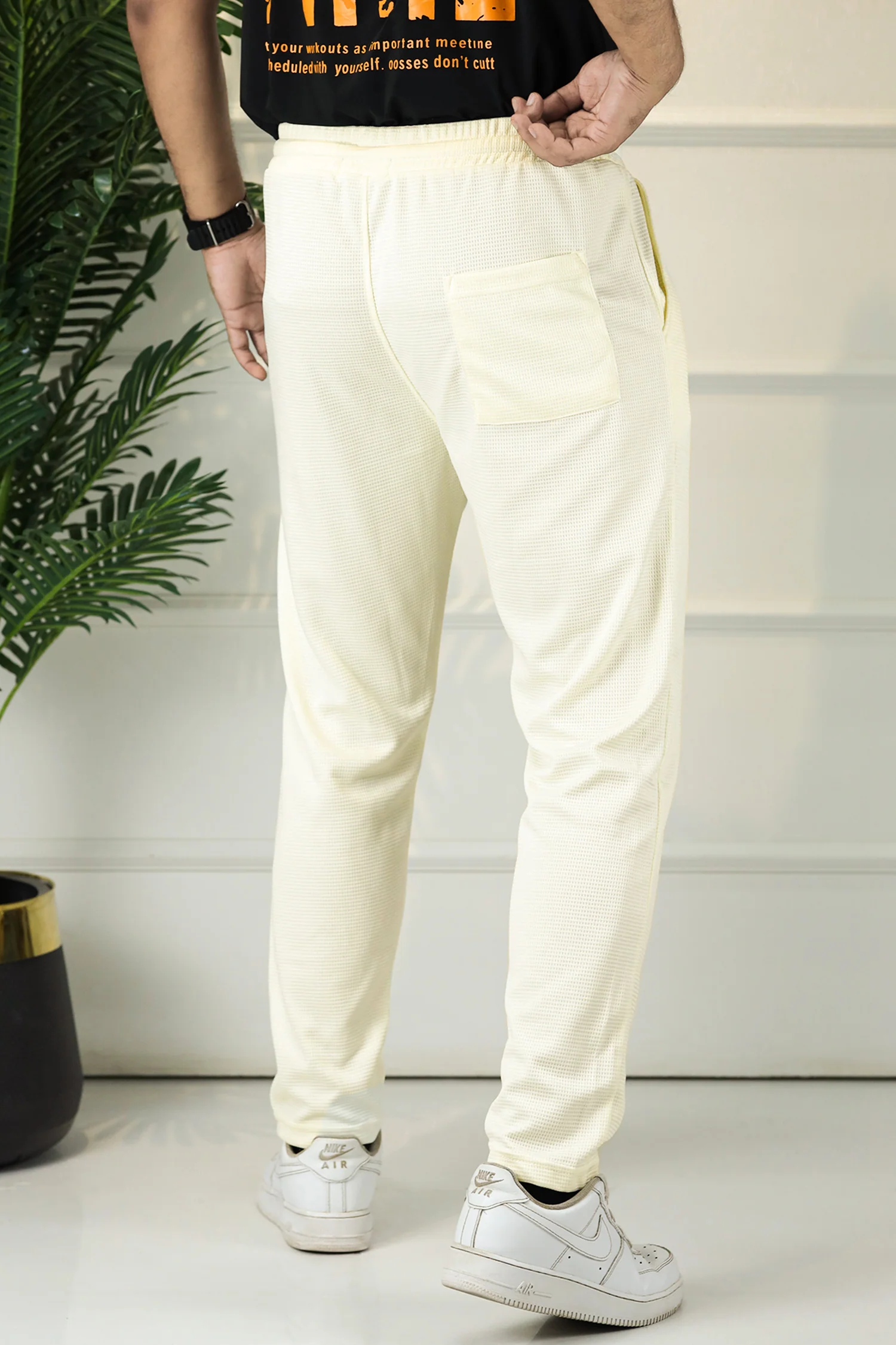 Turbo Urban-Fit Single Plate Waffle Trouser - Image 10