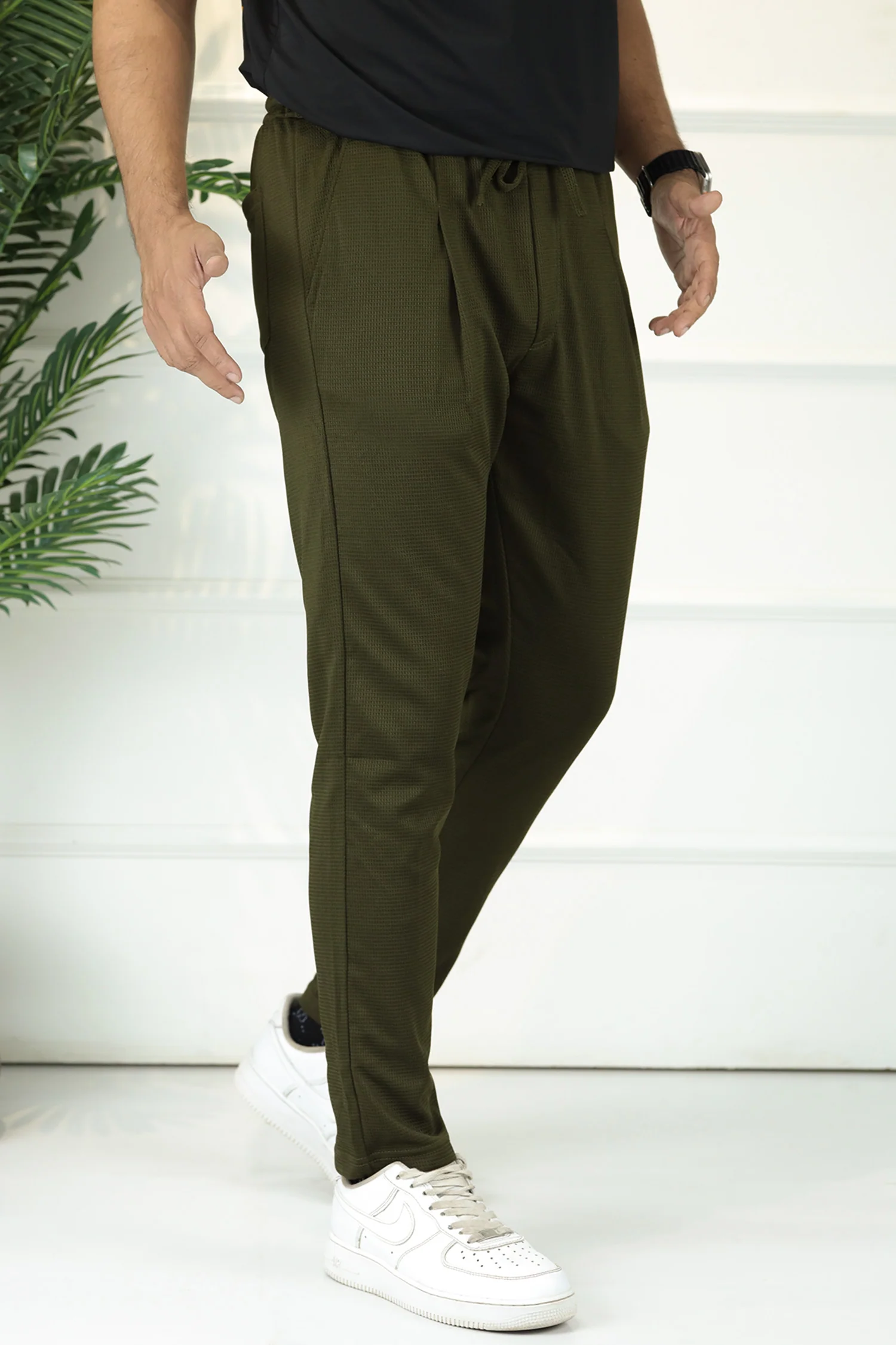 Turbo Urban-Fit Single Plate Waffle Trouser - Image 16