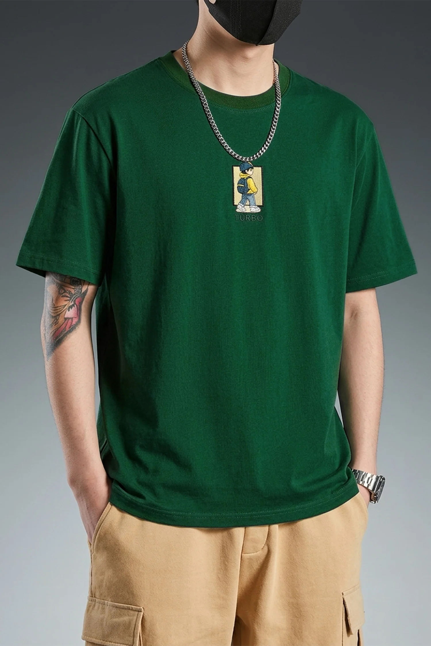 Turbo Urban Grind Round Neck Tee - Image 6