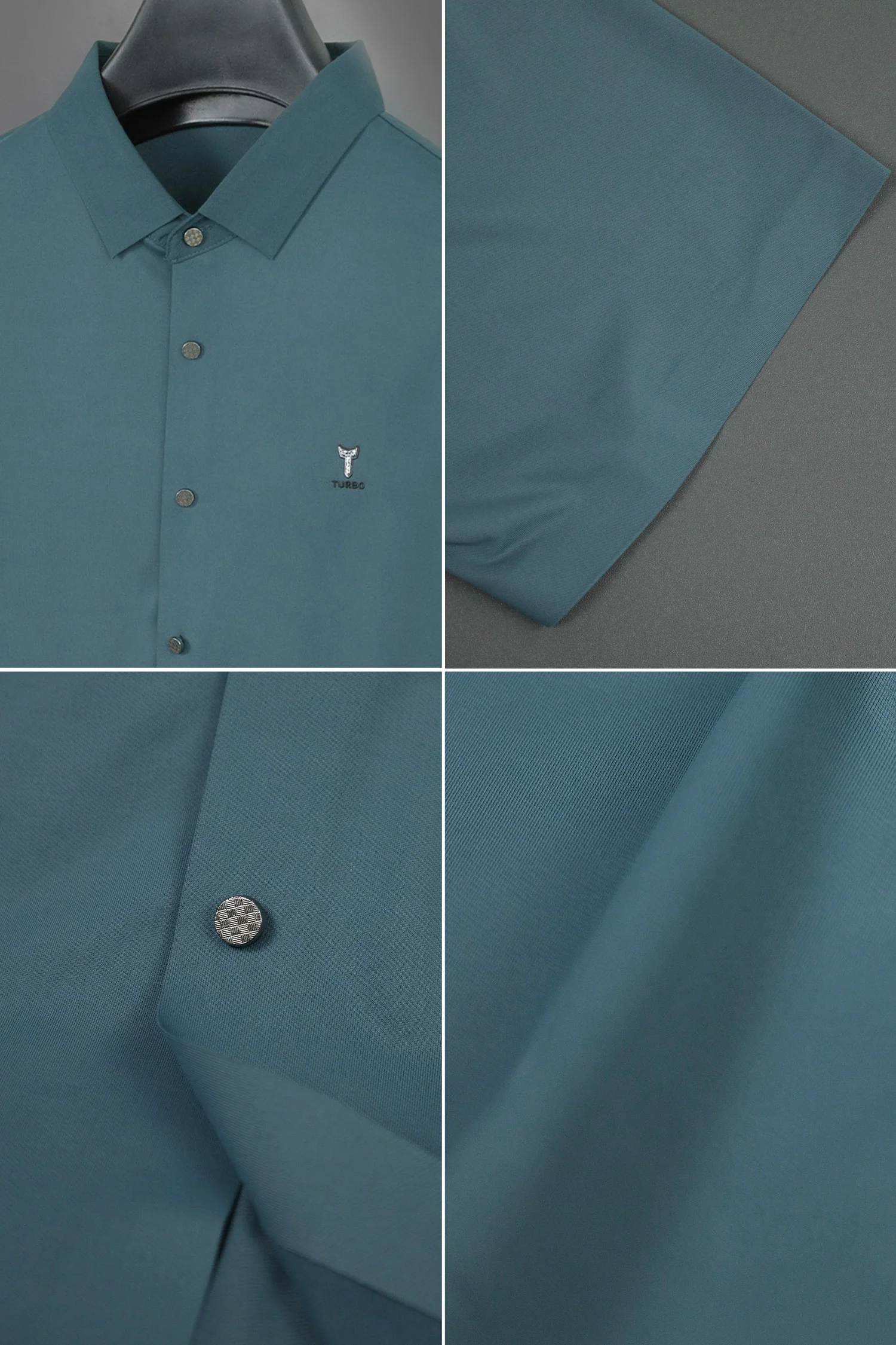 Turbo Urban Minimal Comfort Casual Shirt - Image 5