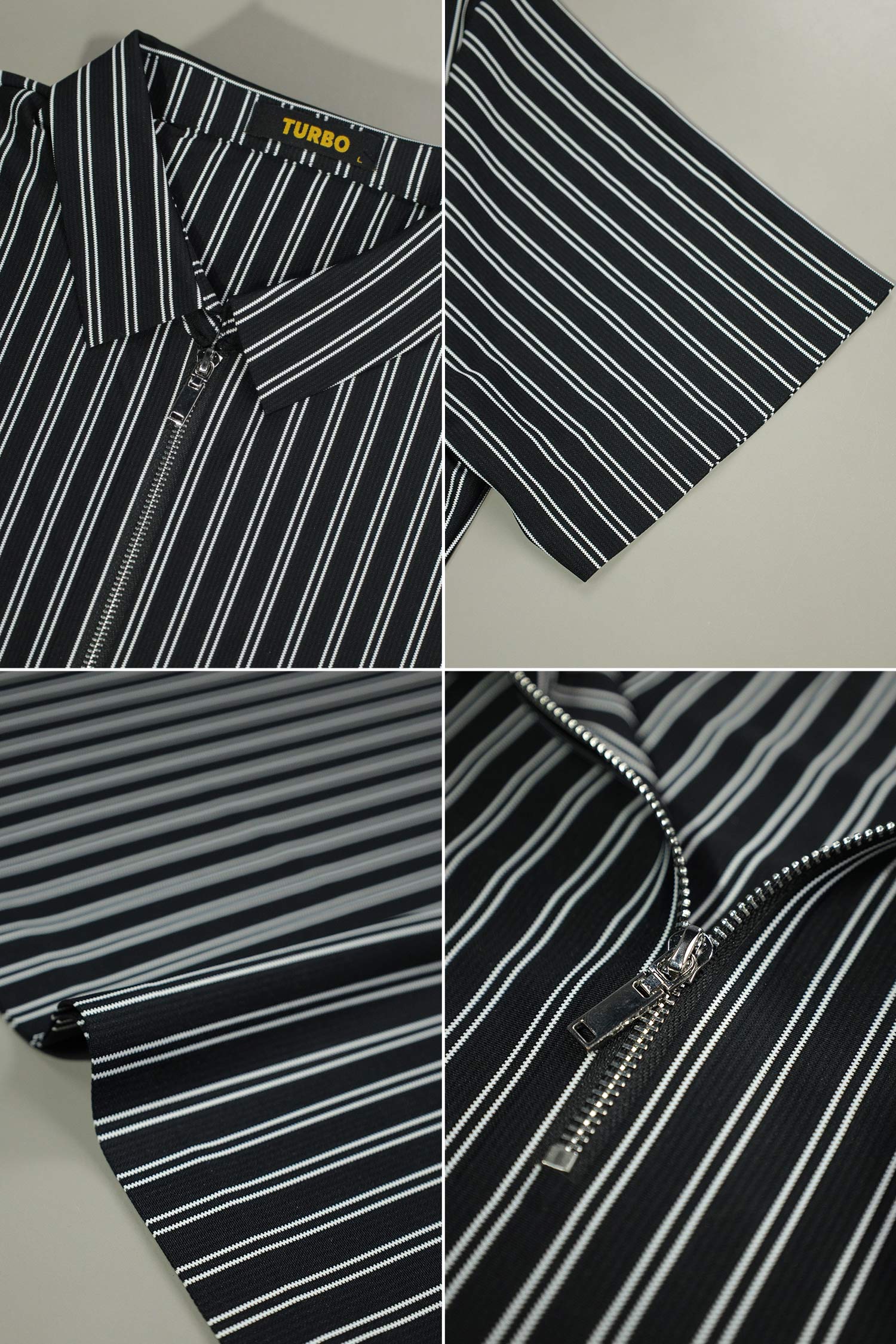 Turbo Urban Zip Line Men's Polo Shirt* - Image 4