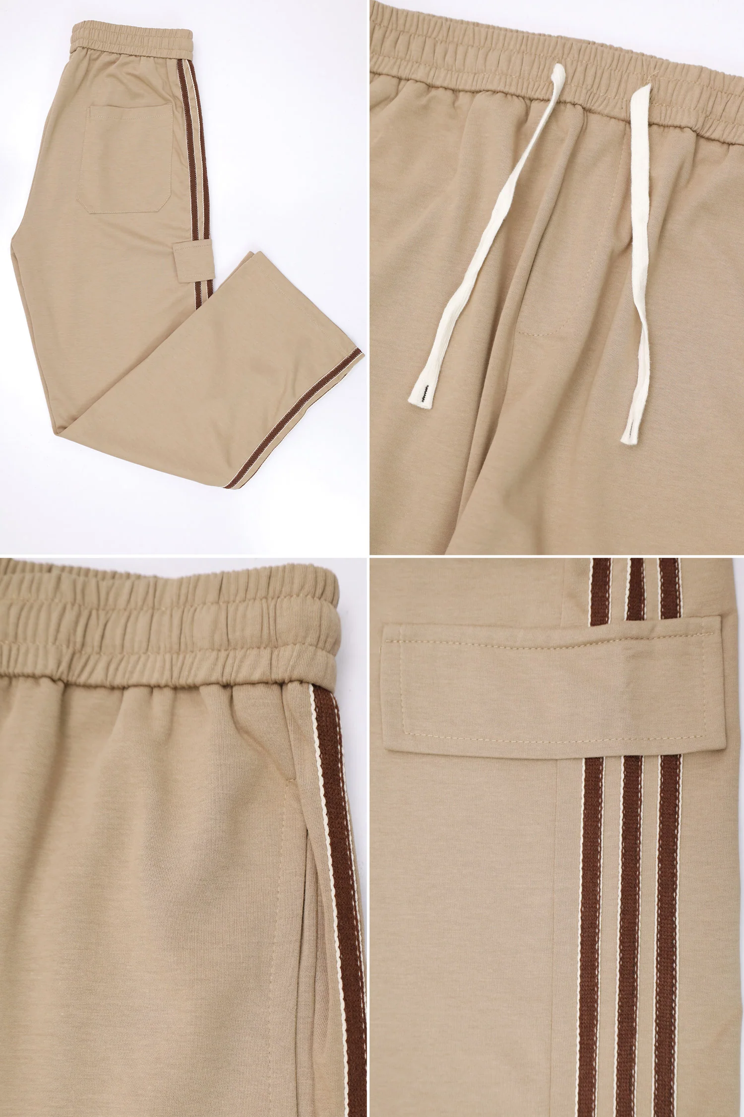 Turbo Versatile Jump Cut Stripe Style Trouser - Image 3