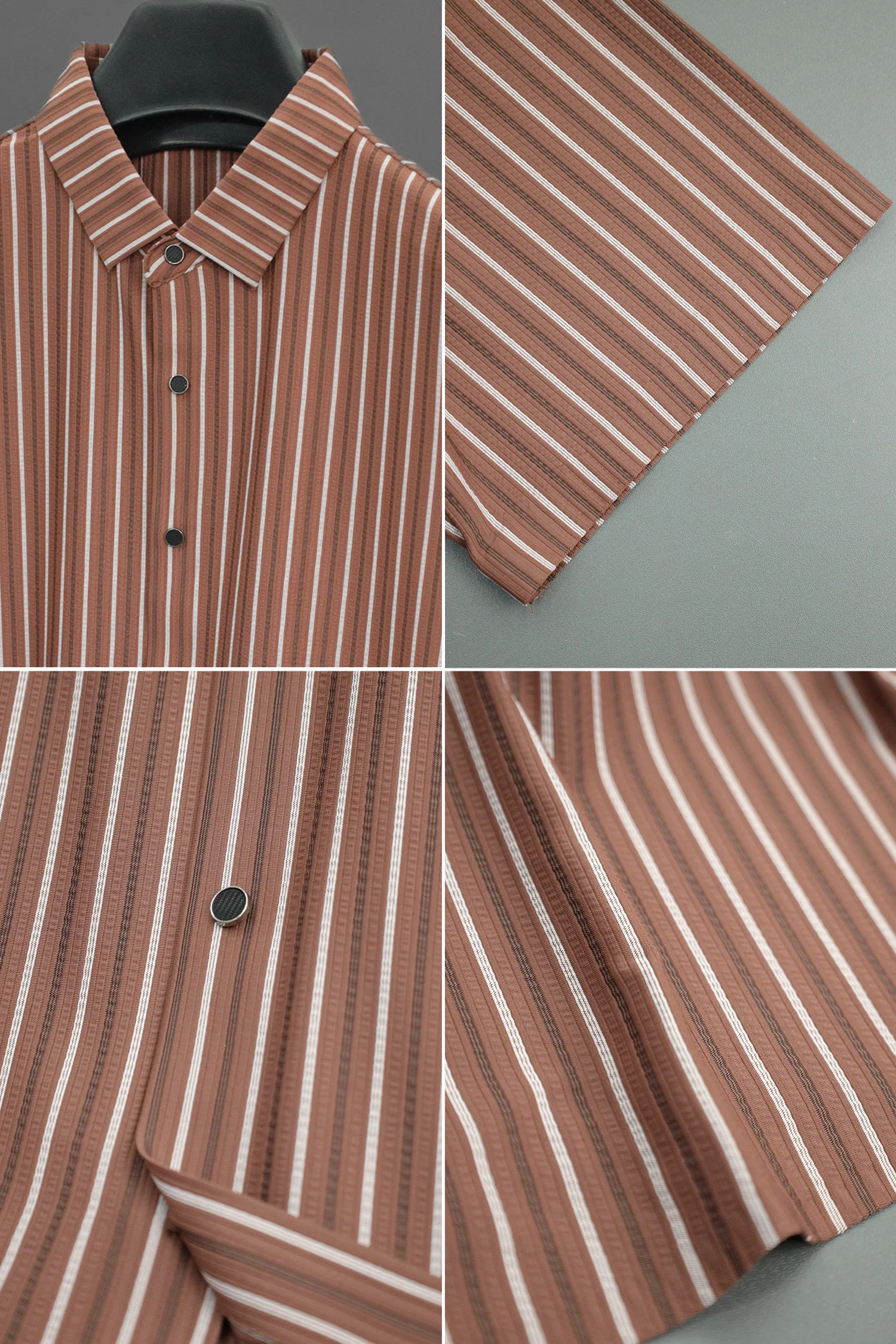 Turbo Vertical Edge Comfort Casual Shirt - Image 3
