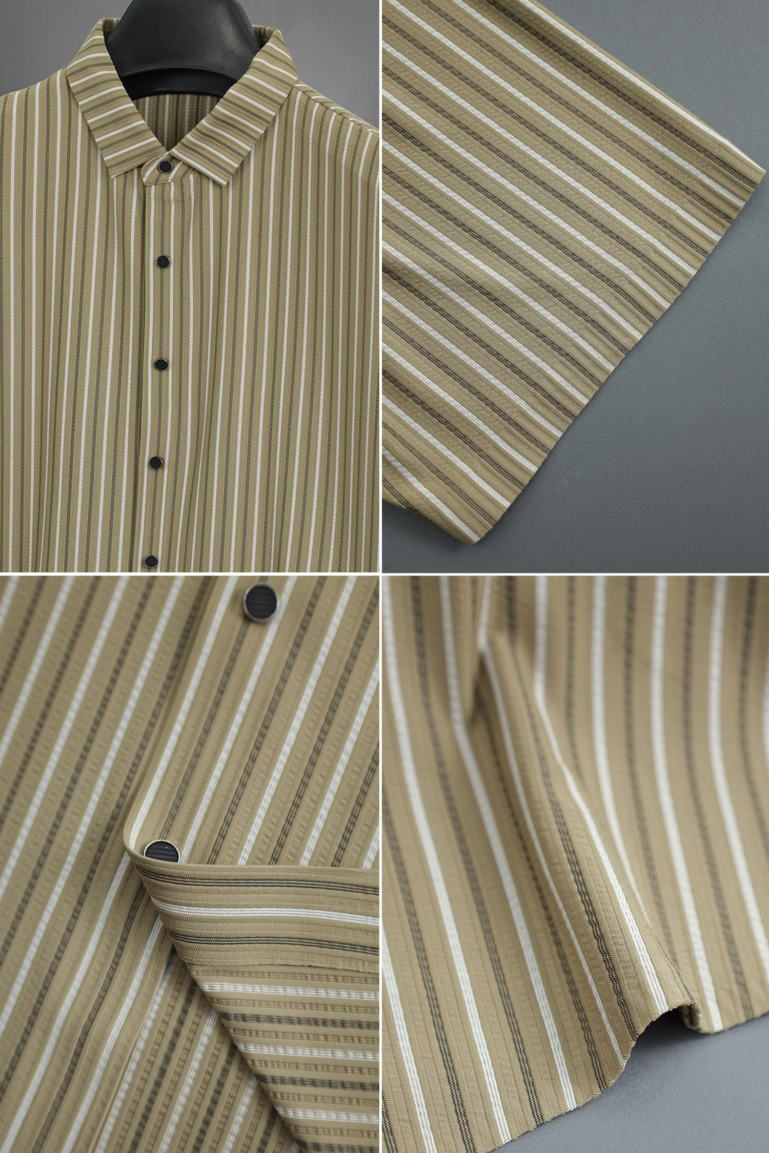 Turbo Vertical Edge Comfort Casual Shirt - Image 9