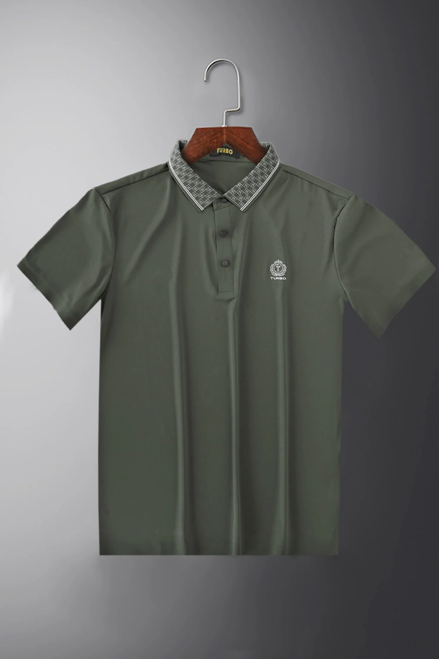 Turbo Vintage Butterfly Crisp Stitchless Men's Polo Shirt - Image 11