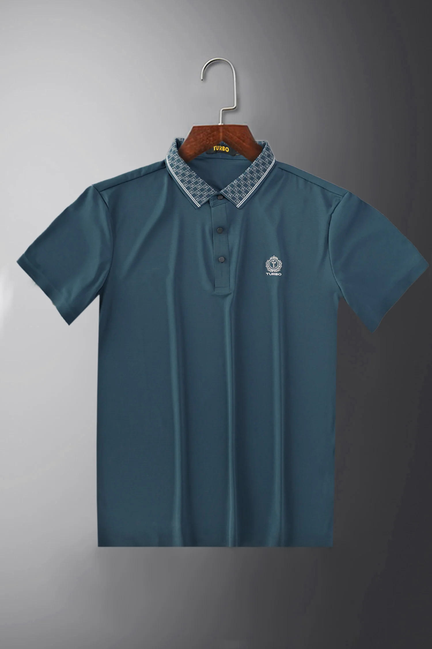 Turbo Vintage Butterfly Crisp Stitchless Men's Polo Shirt - Image 15