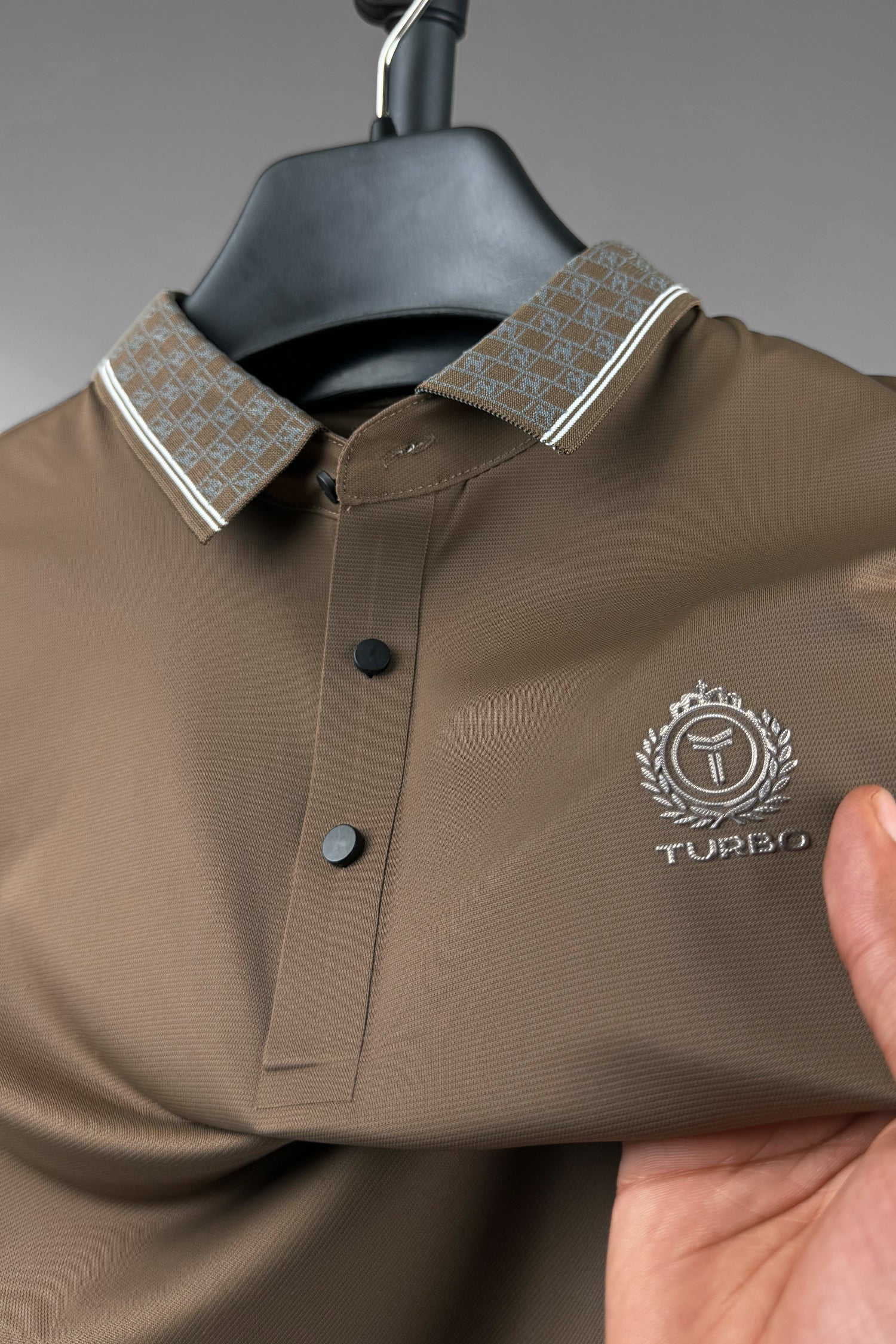 Turbo Vintage Butterfly Crisp Stitchless Men's Polo Shirt - Image 6